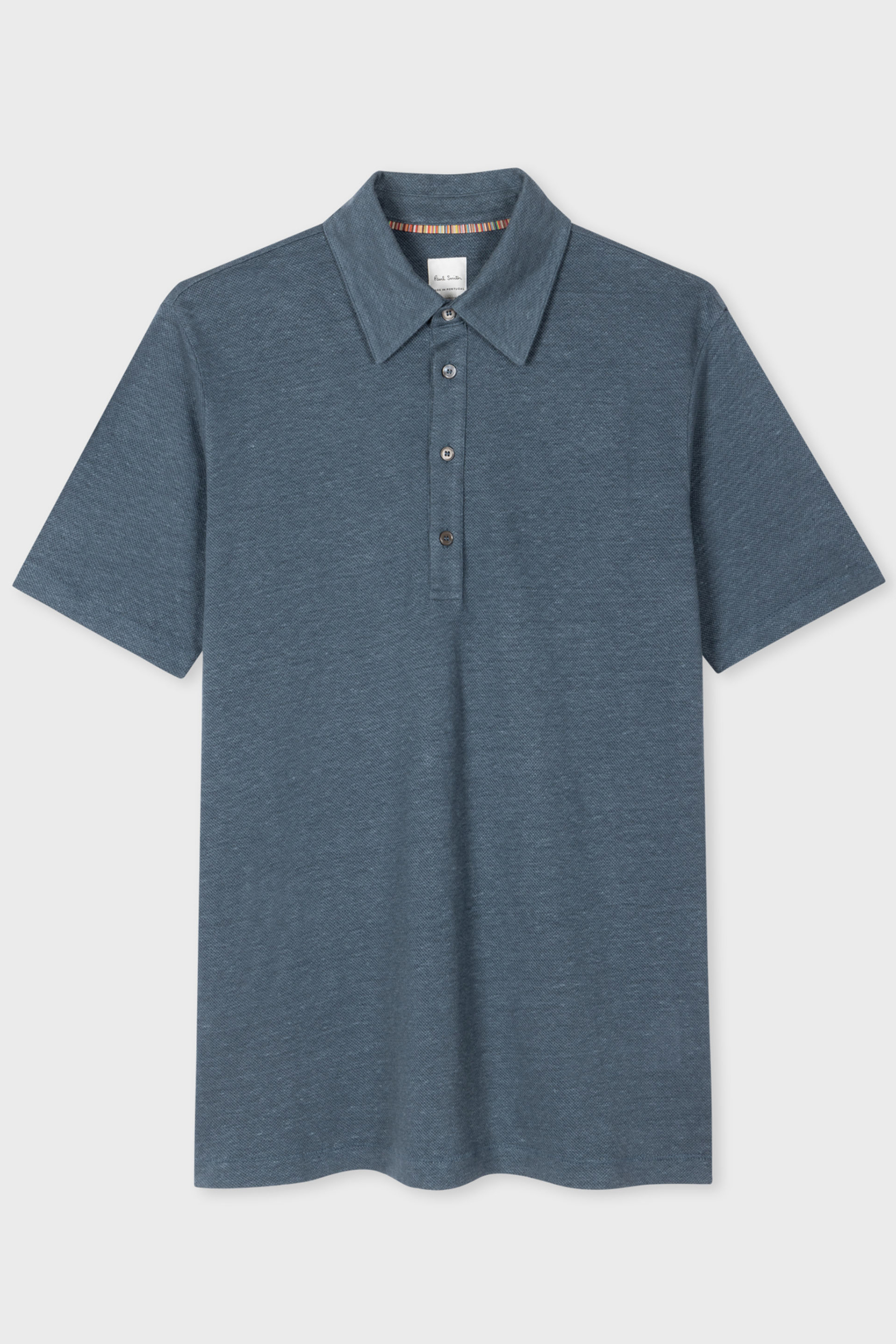 PAUL SMITH Linen Piqué Polo Shirt