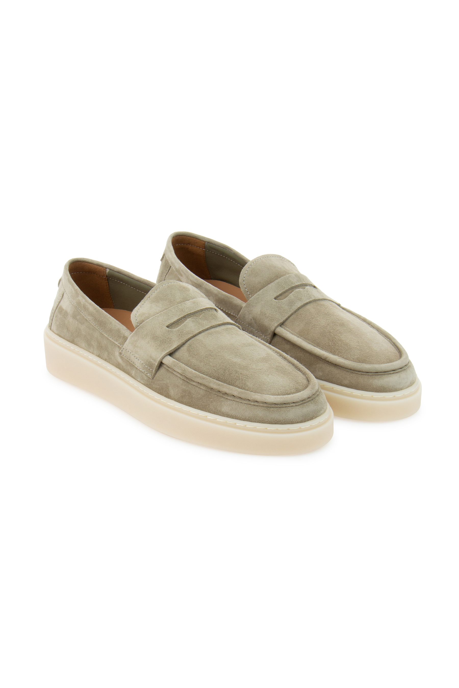 FABIANO RICCI Suede Loafers Vibe