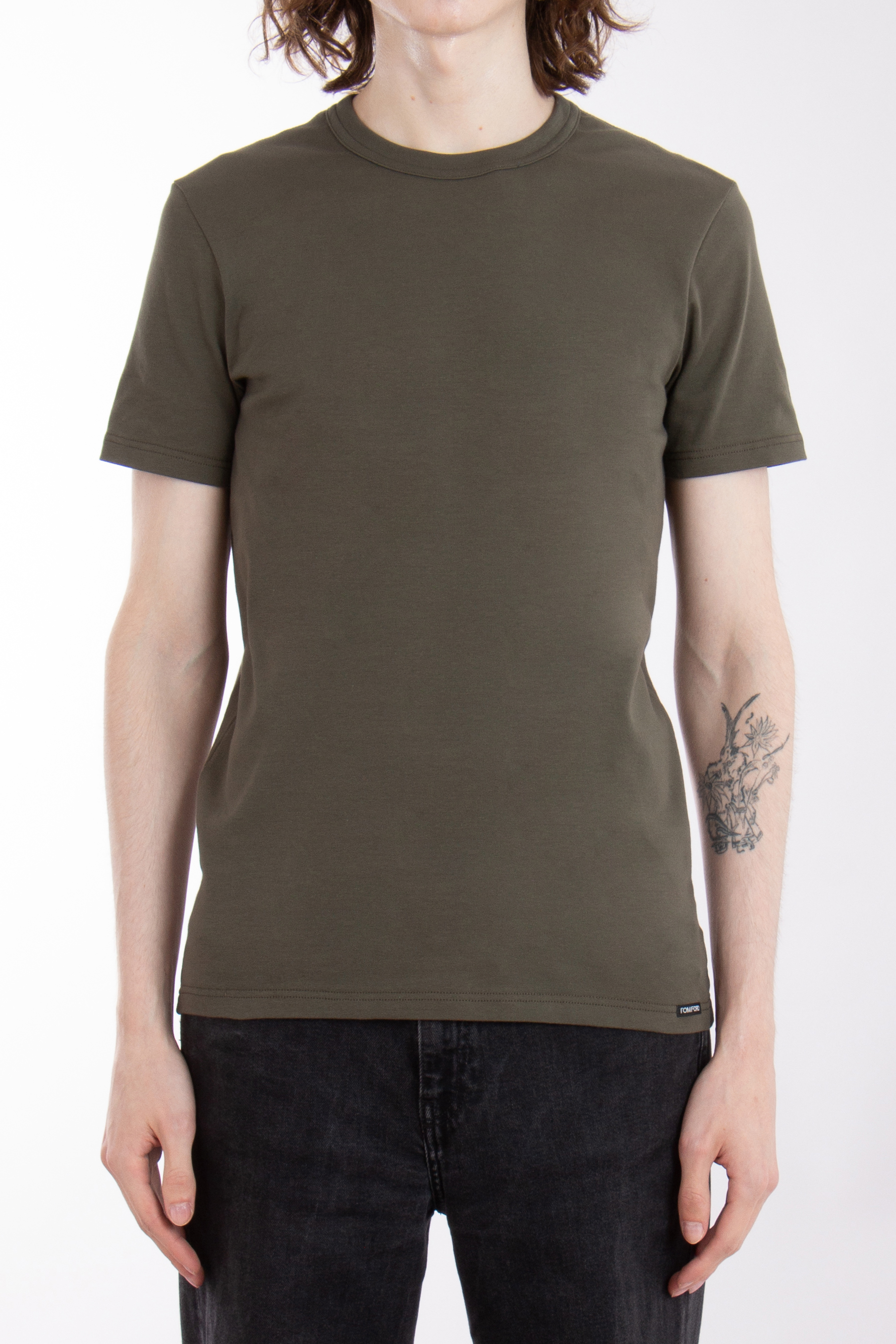 TOM FORD Cotton Crew Neck T-Shirt