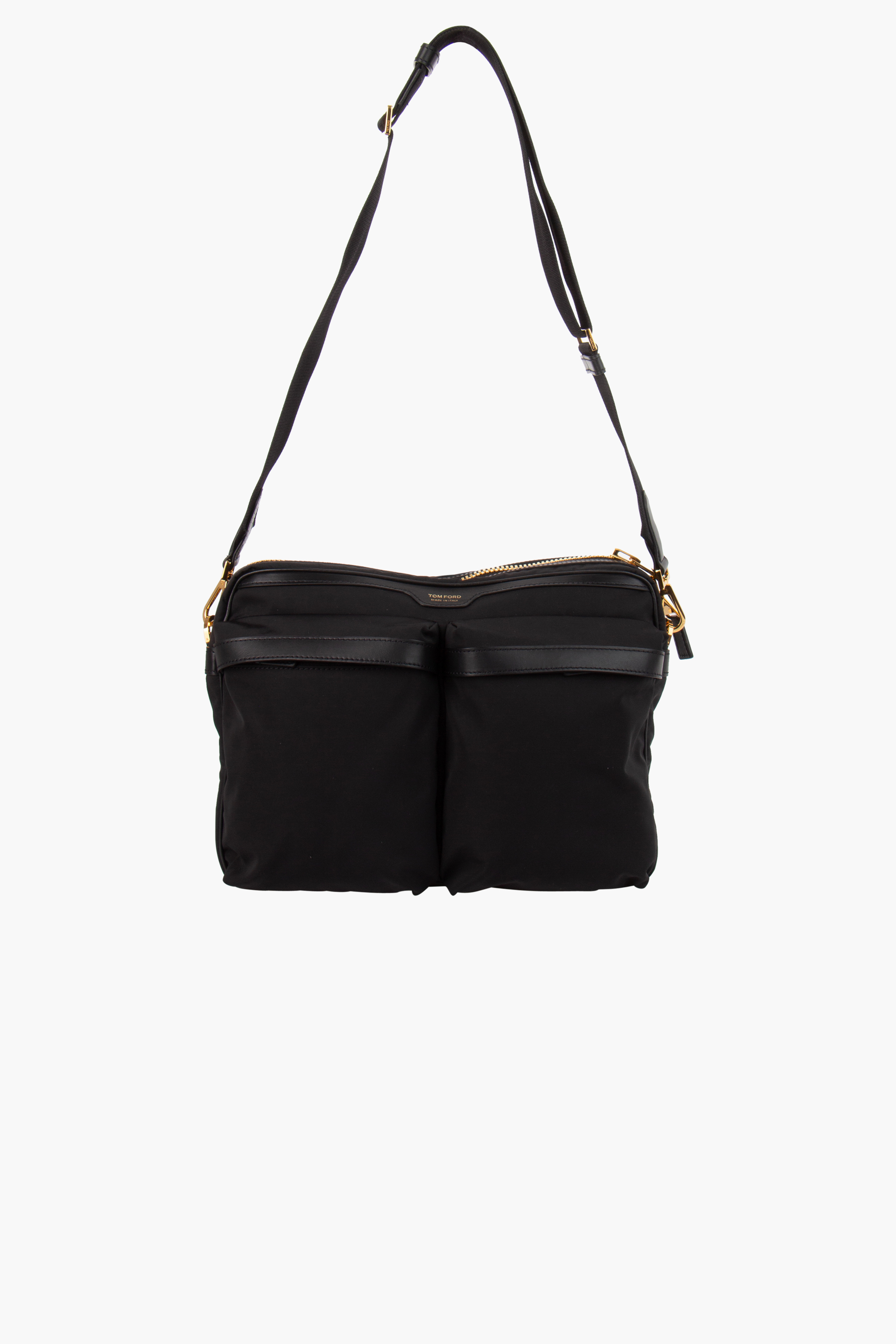 TOM FORD Recycled Nylon Large Utility Messenger Bag