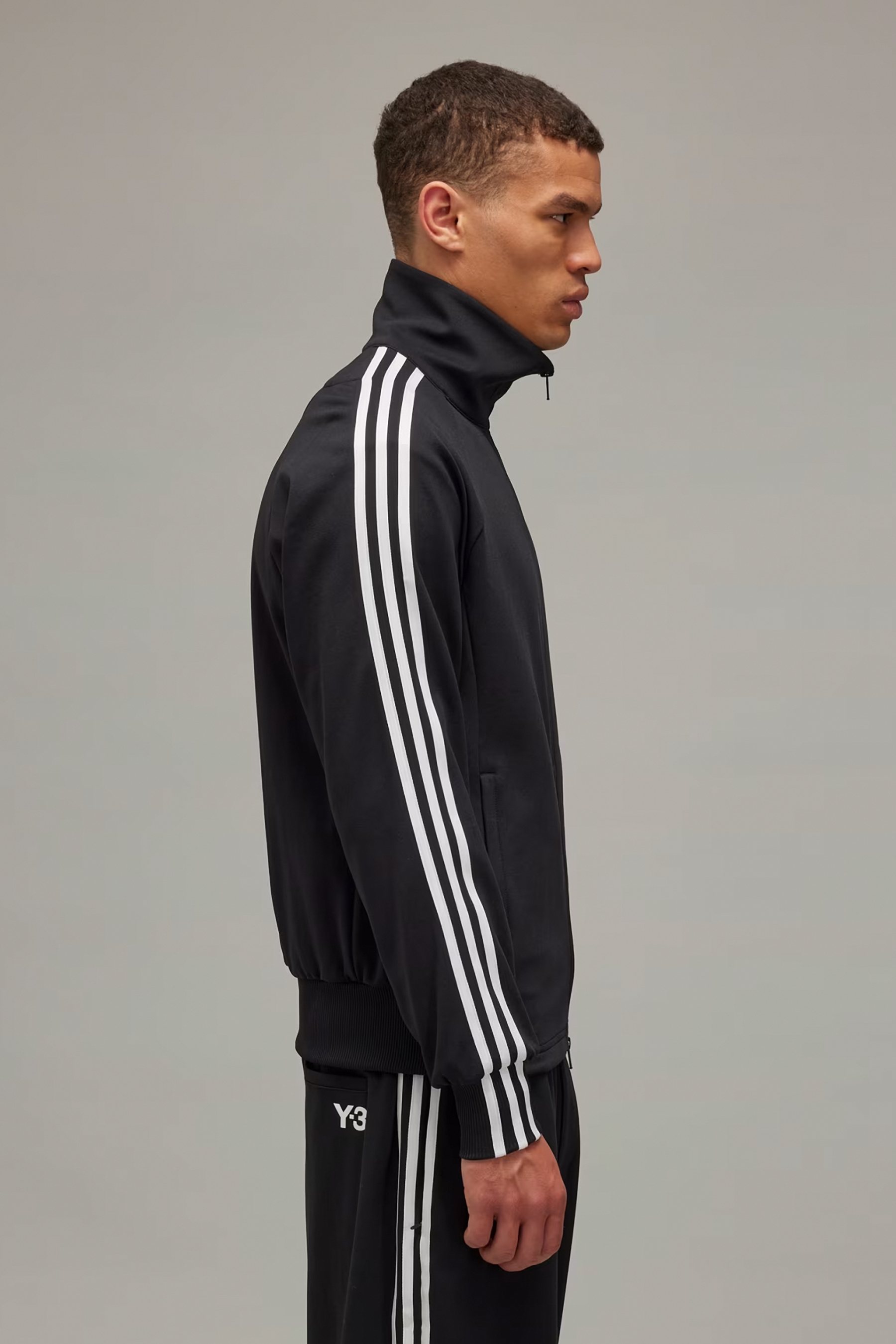 Y-3 3-Stripes Nylon Track Jacket