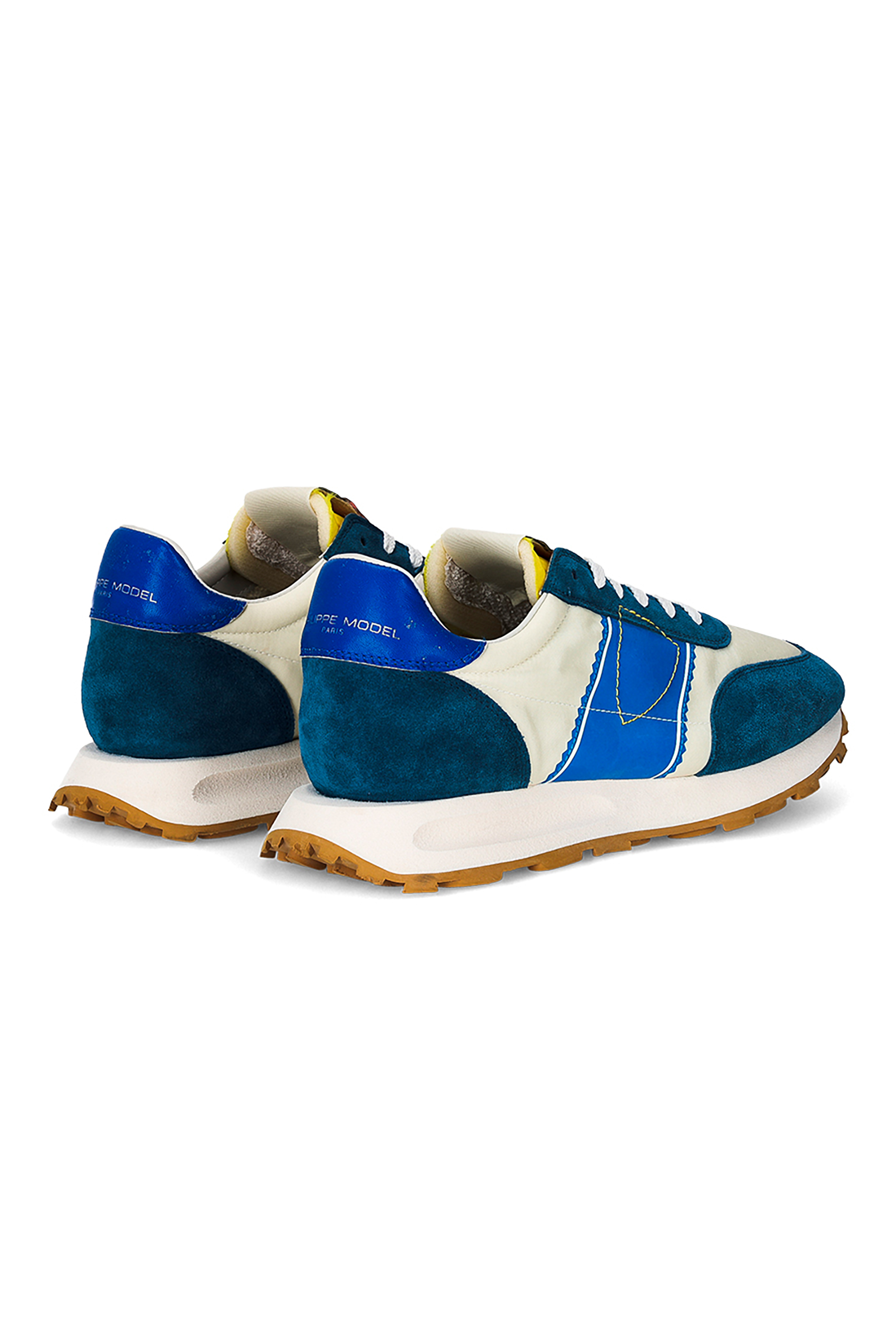 PHILIPPE MODEL Technical Fabric & Suede Sneakers Tour Low