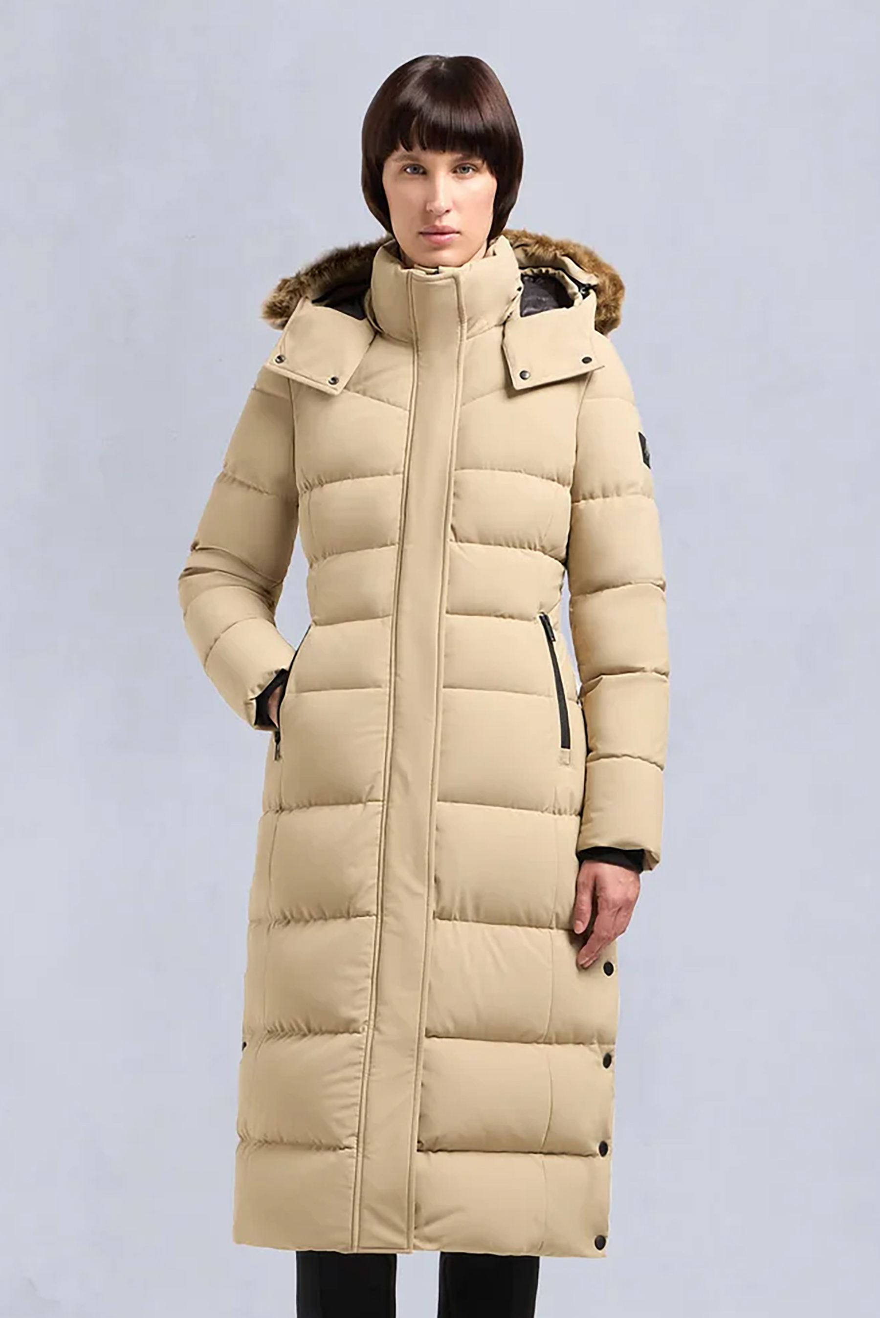 MOOSE KNUCKLES Hooded Nyluxe Down Jocada Parka