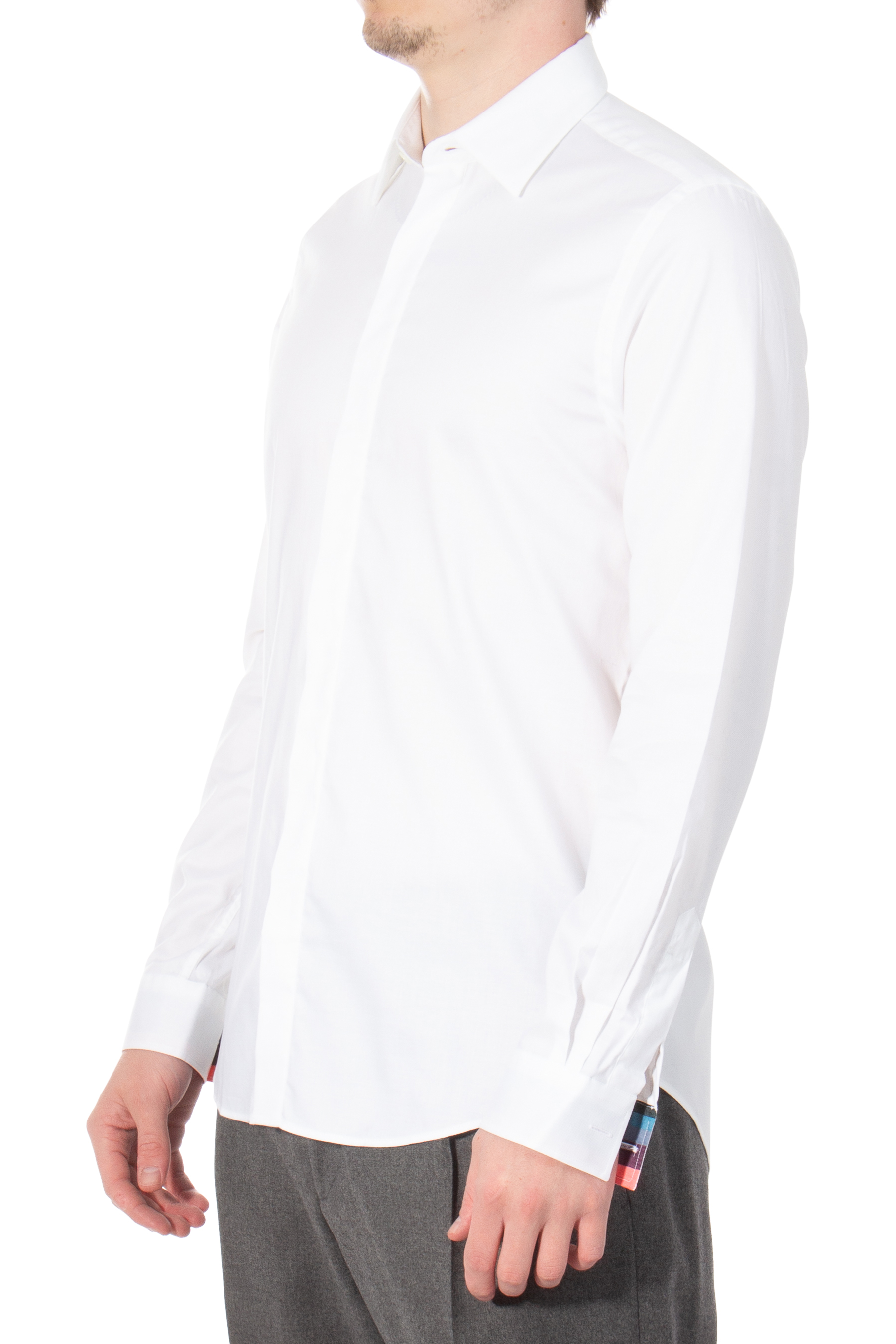 PAUL SMITH Slim Fit Cotton Poplin Shirt