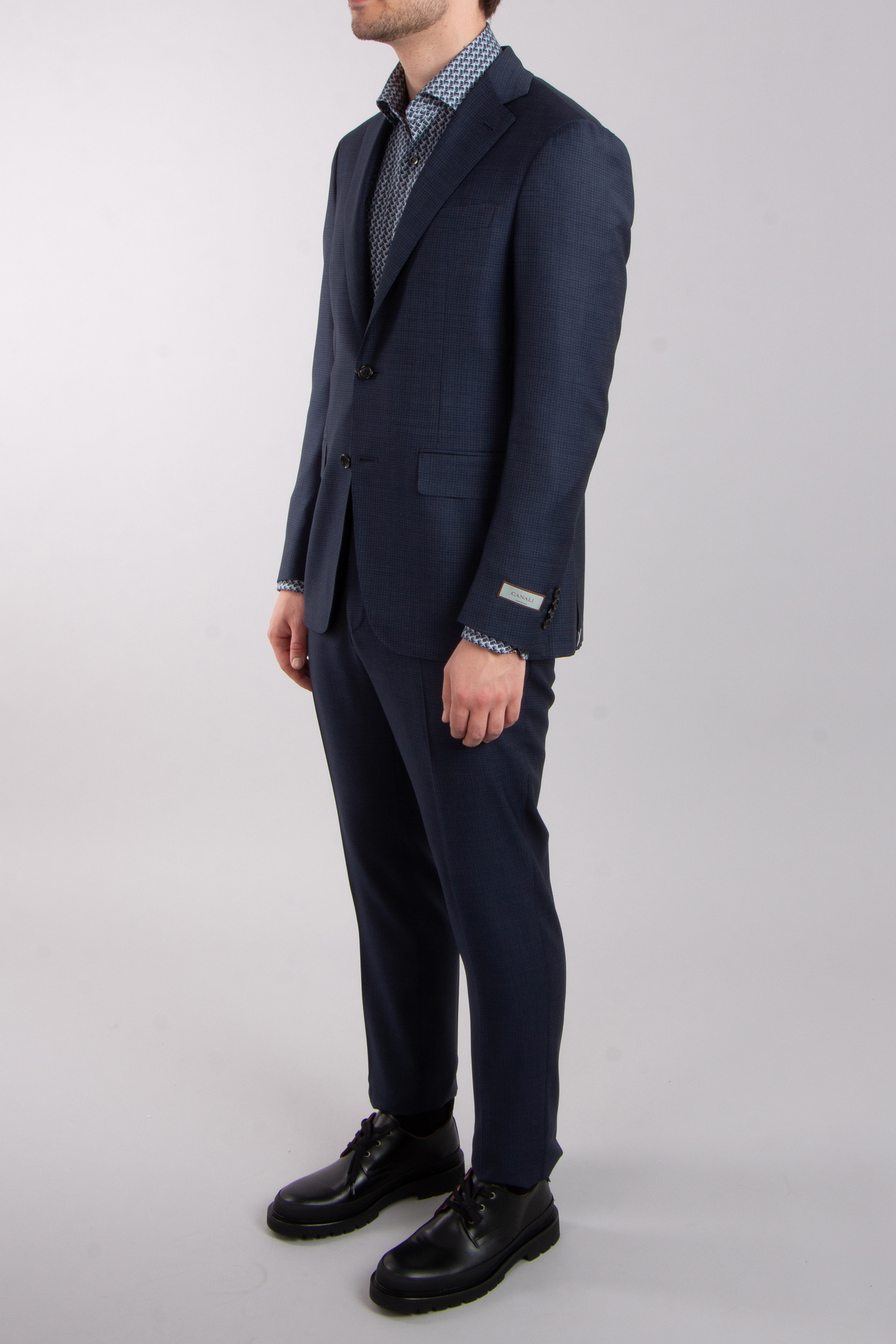 CANALI Checked Modern Fit Super 103 Wool Suit