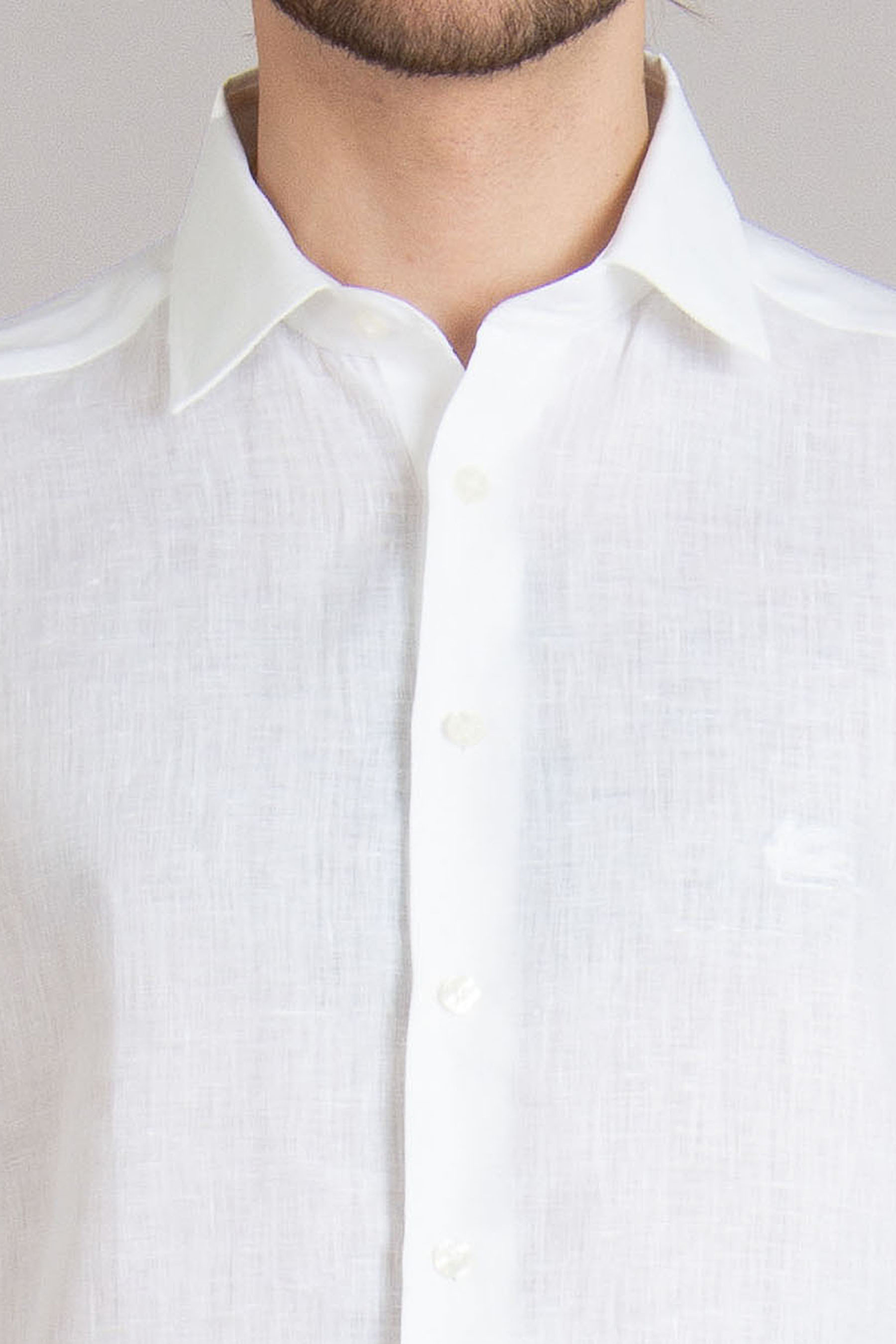 ETRO Roma Fit Embroidered Linen Shirt