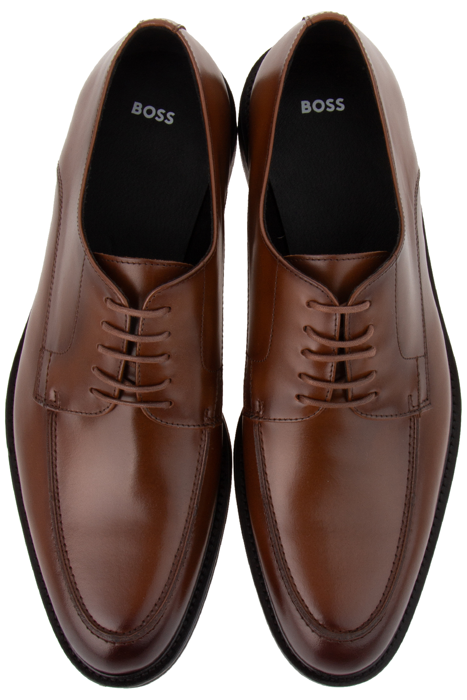 BOSS Smooth Leather Derby Shoes Larry-L