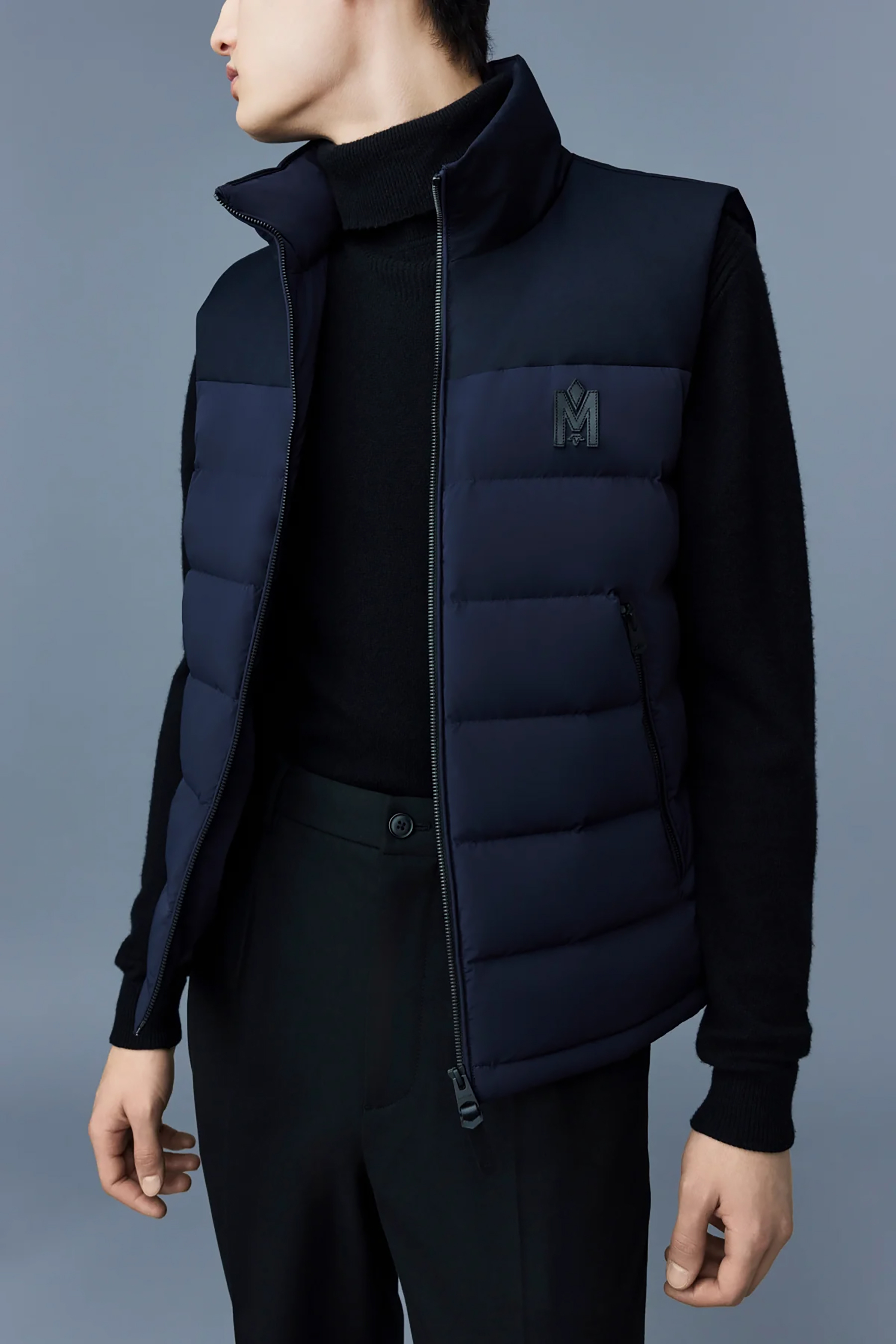 MACKAGE Quilted Nylon Stretch Down Vest Bobbie-Z