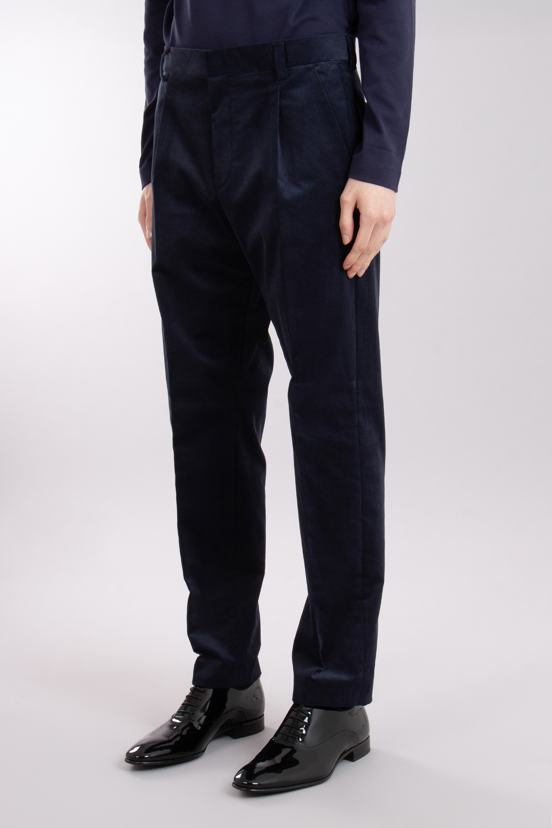 HUGO Modern Fit Cotton Stretch Corduroy Pants Teagan