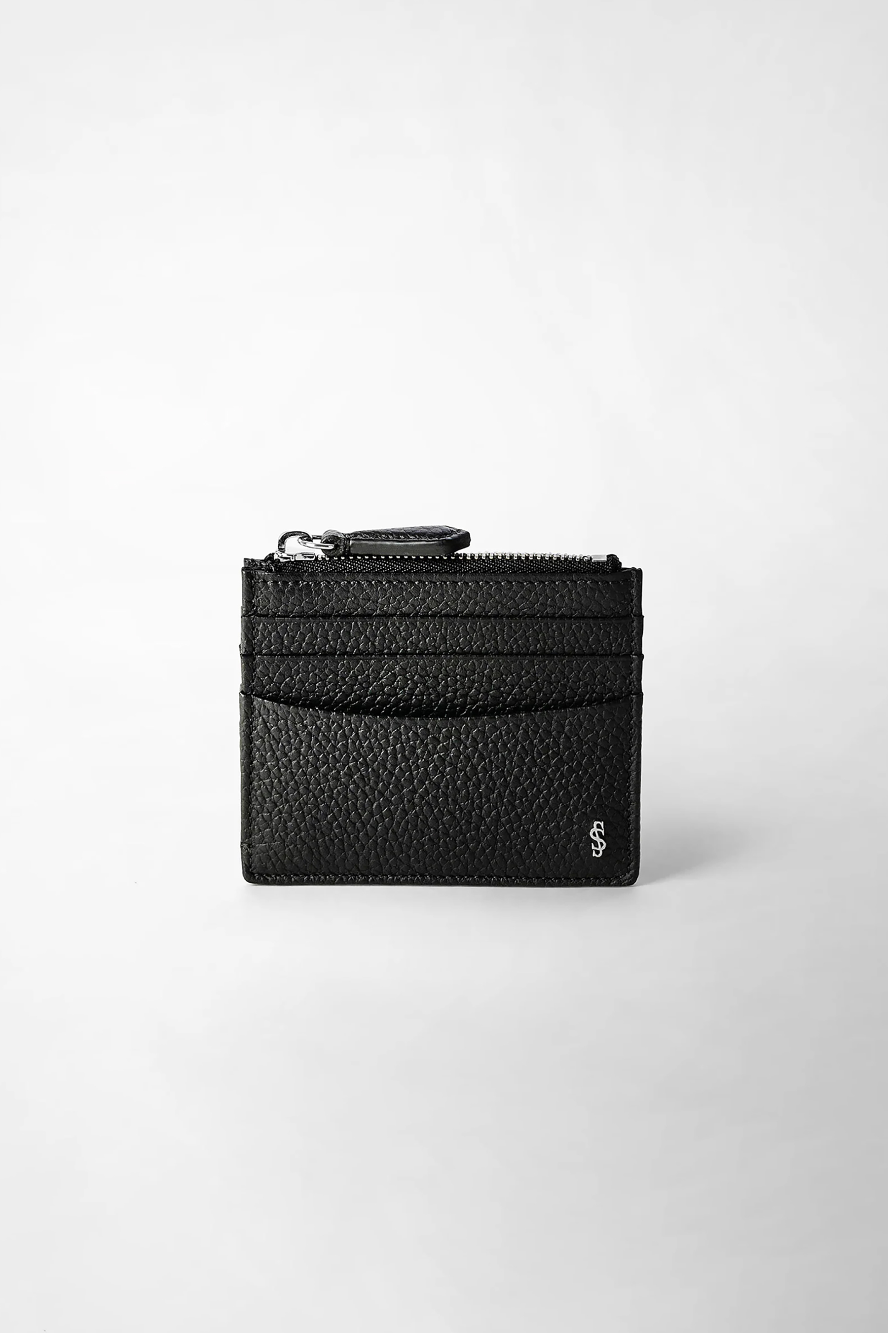 SERAPIAN Cashmere Leather Card Holder