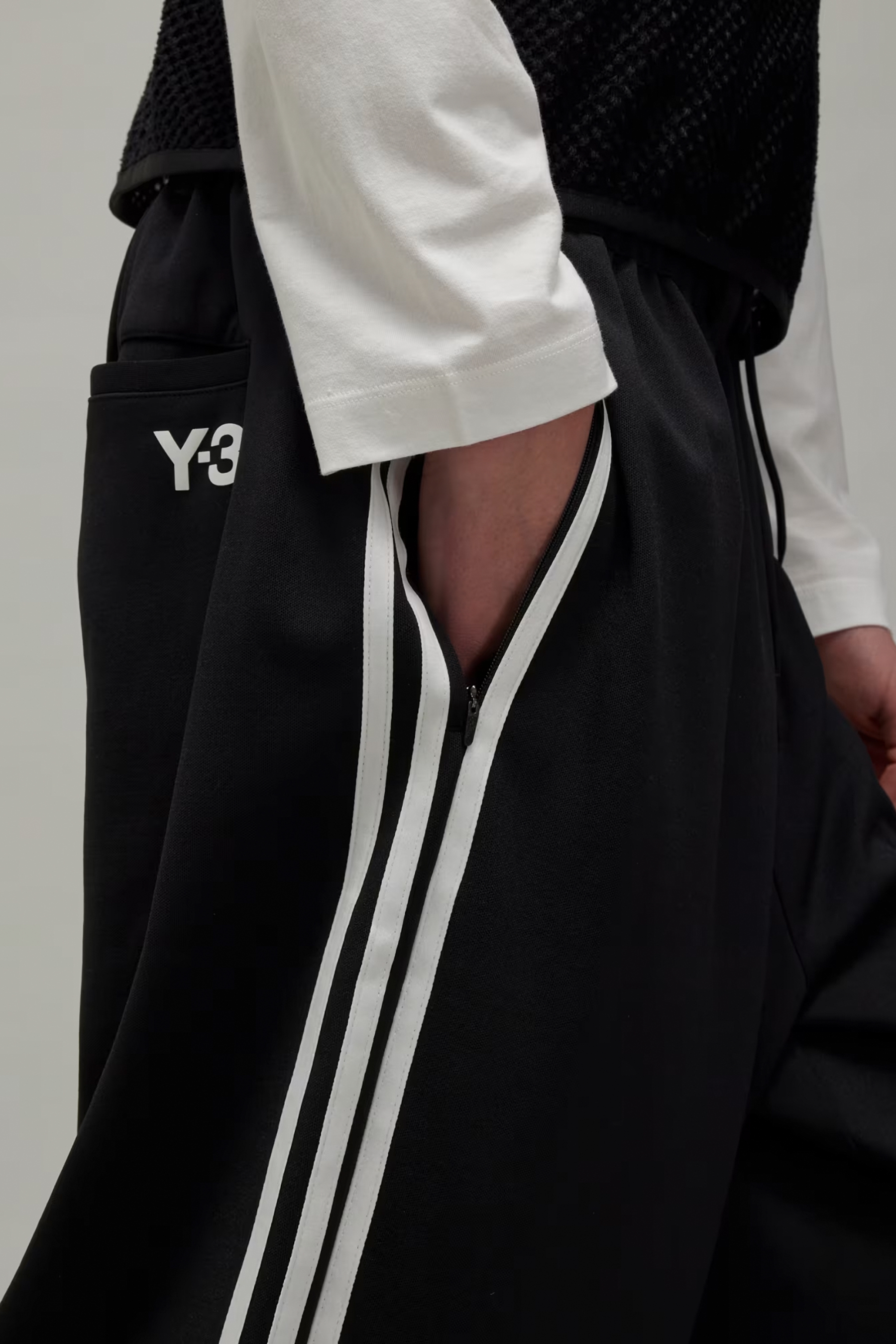 Y-3 3-Stripes Nylon Track Pants