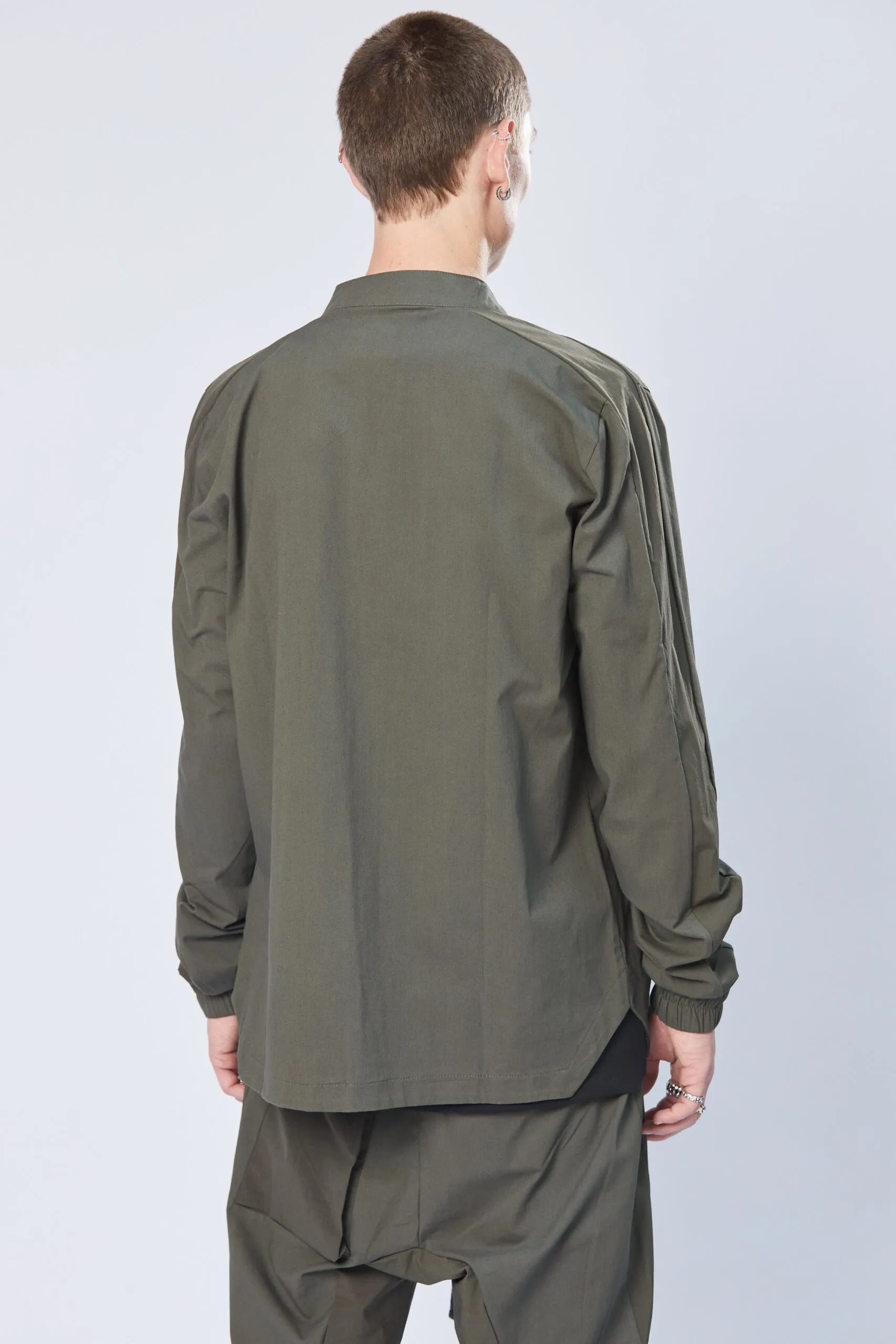 THOM KROM Cotton Stretch Overshirt 