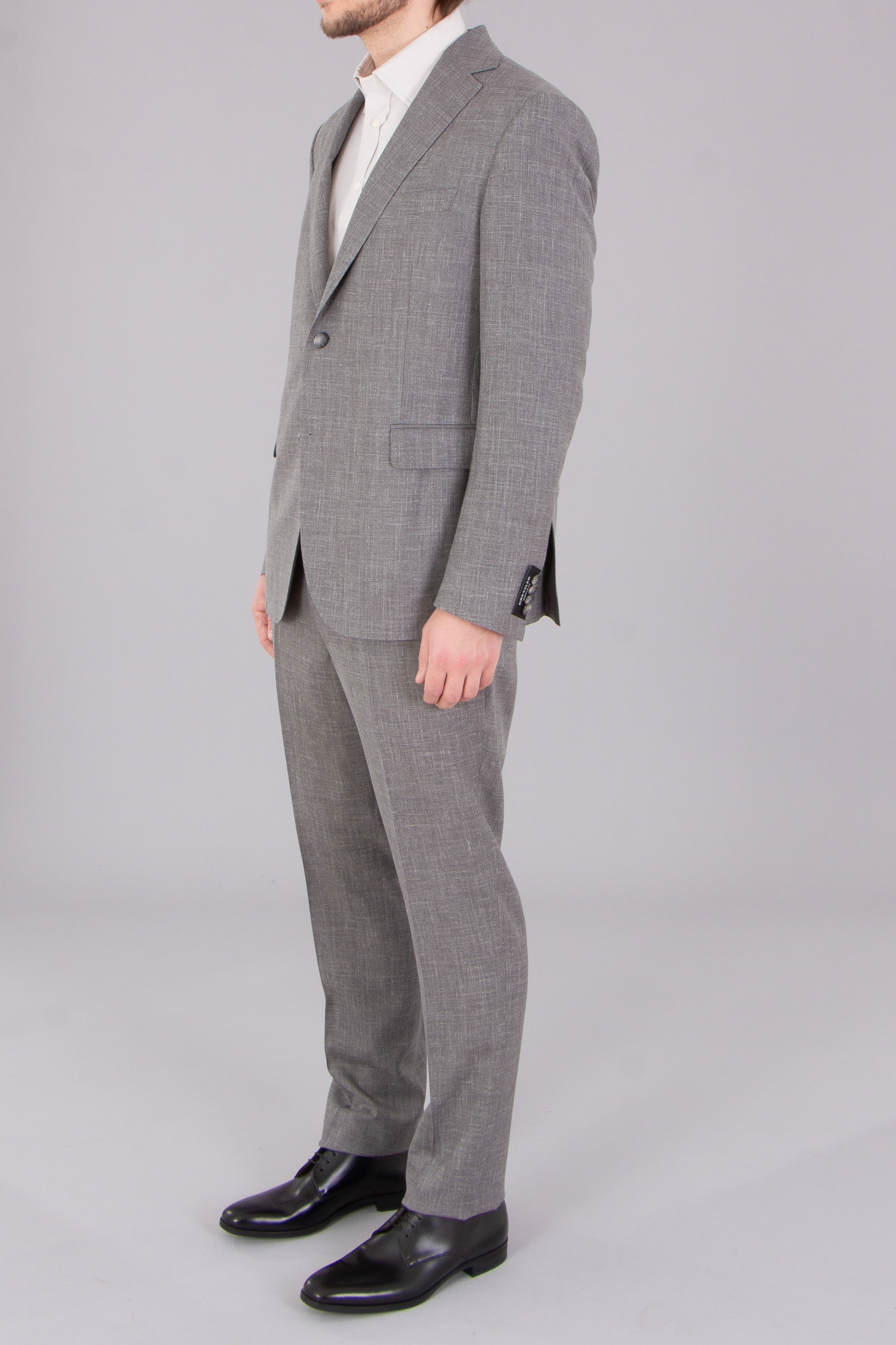 DRESSLER Regular Fit Summertime Wool-Silk-Linen Blend Suit Sean