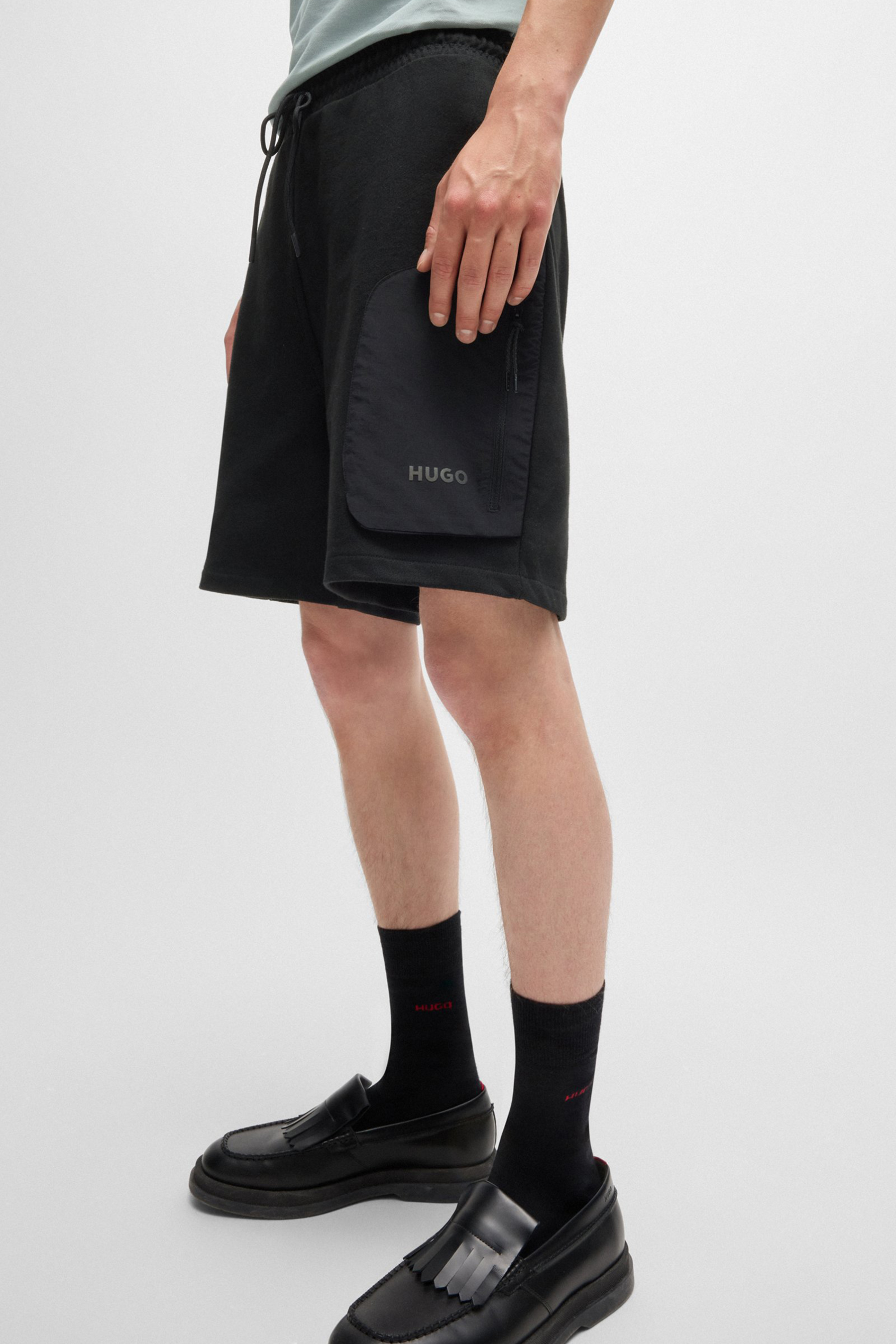 HUGO Cotton Terry Shorts Dolrockys