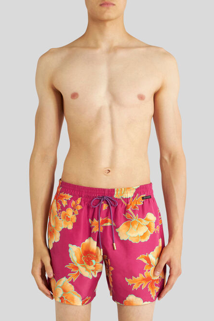 ETRO Patterned Swim Shorts