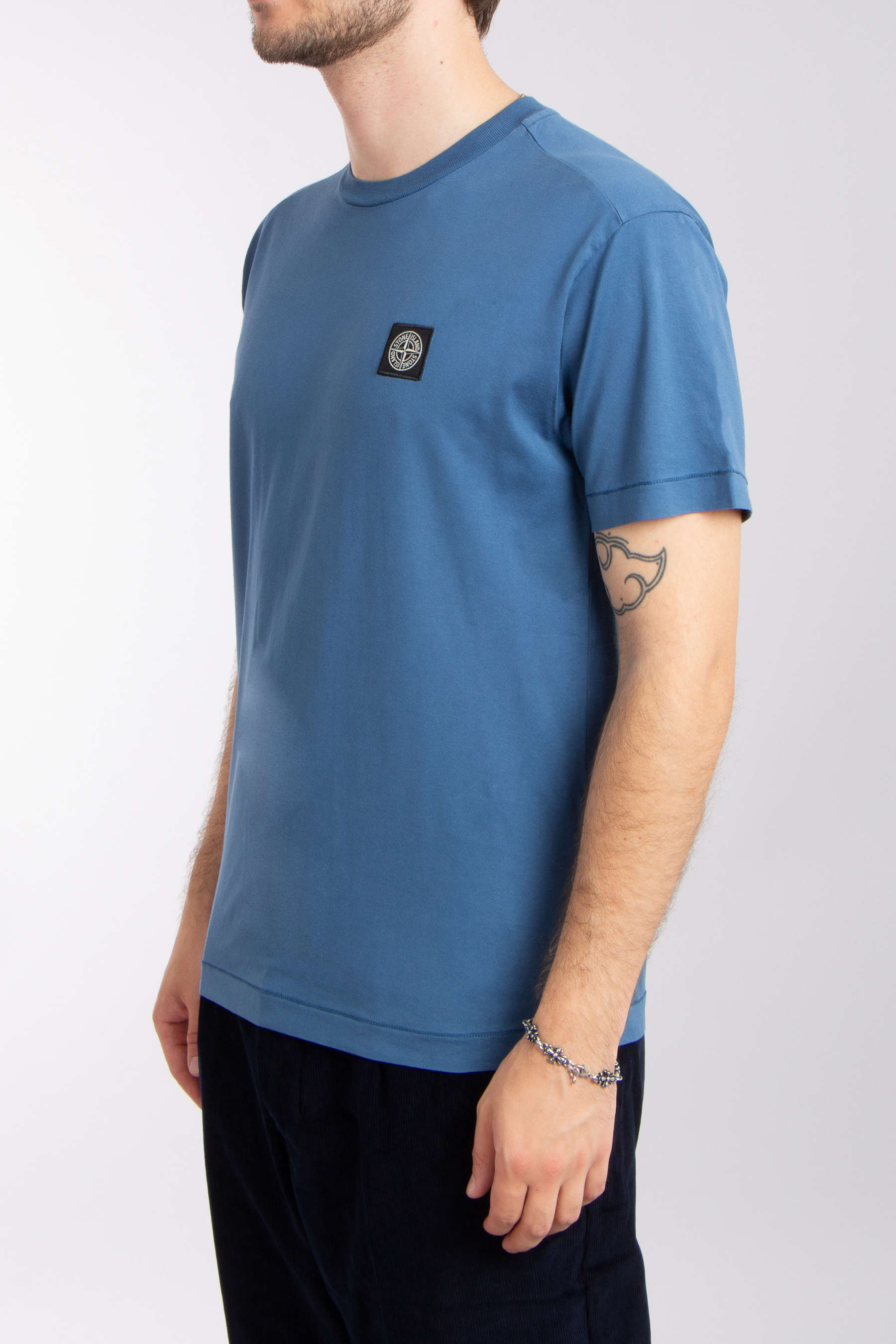 STONE ISLAND Cotton Jersey T-Shirt