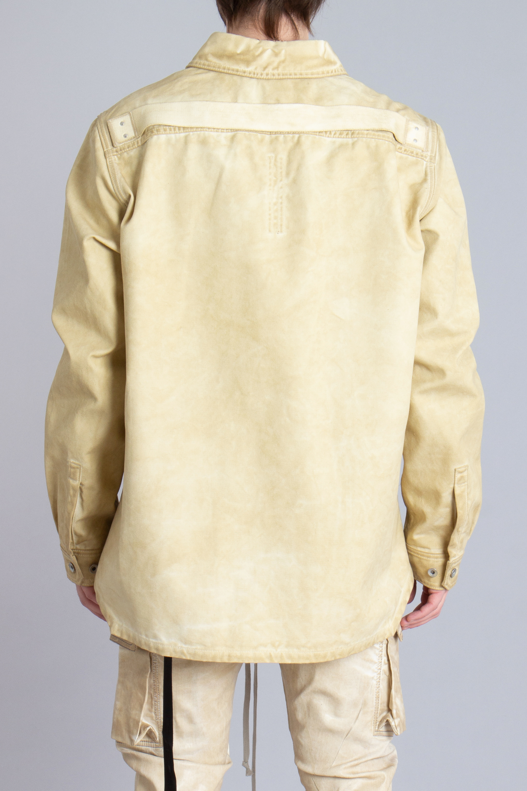 RICK OWENS DRKSHDW Organic Cotton Canvas Outershirt