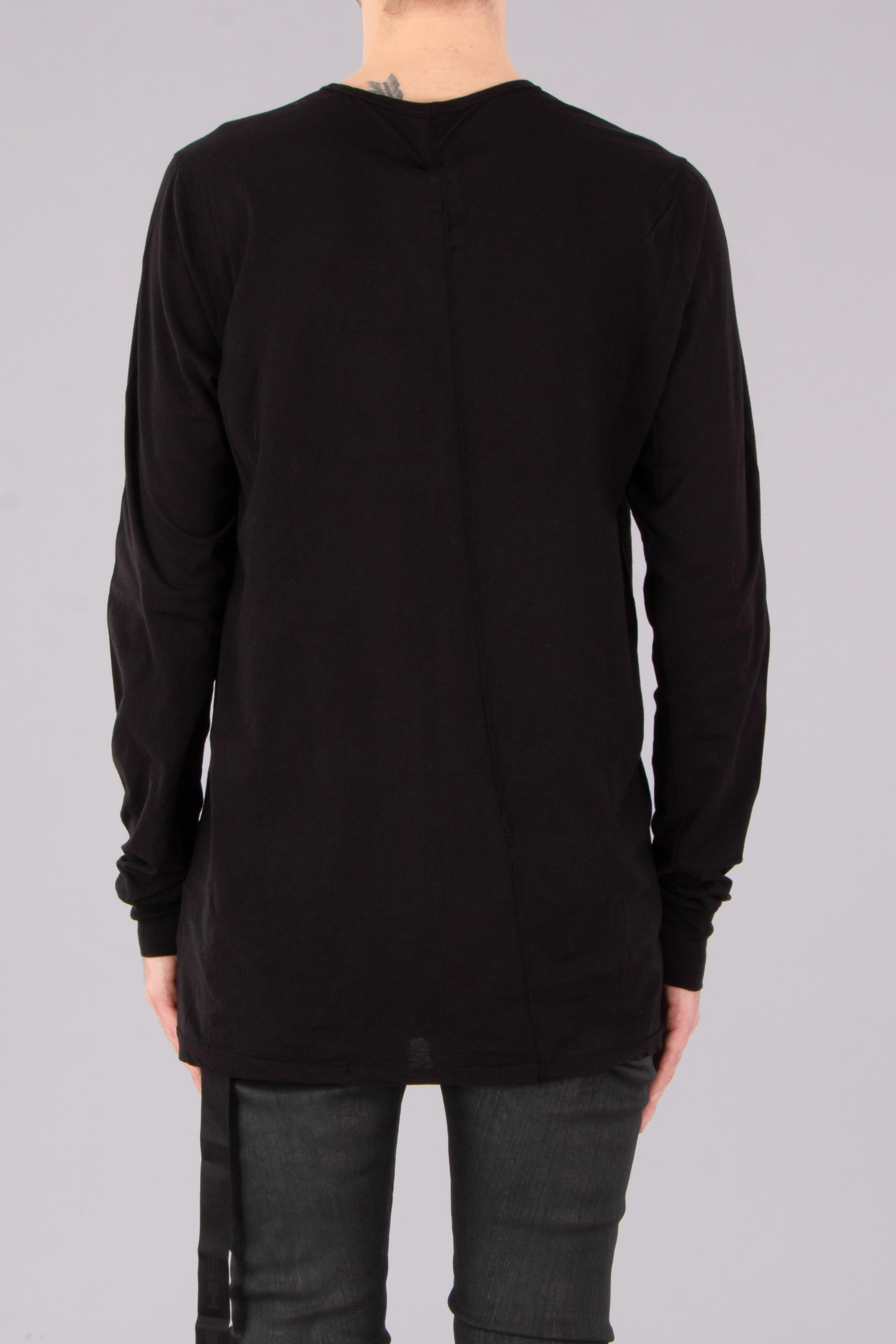 RICK OWENS DRKSHDW Light Cotton Jersey Level Long Sleeve T-Shirt