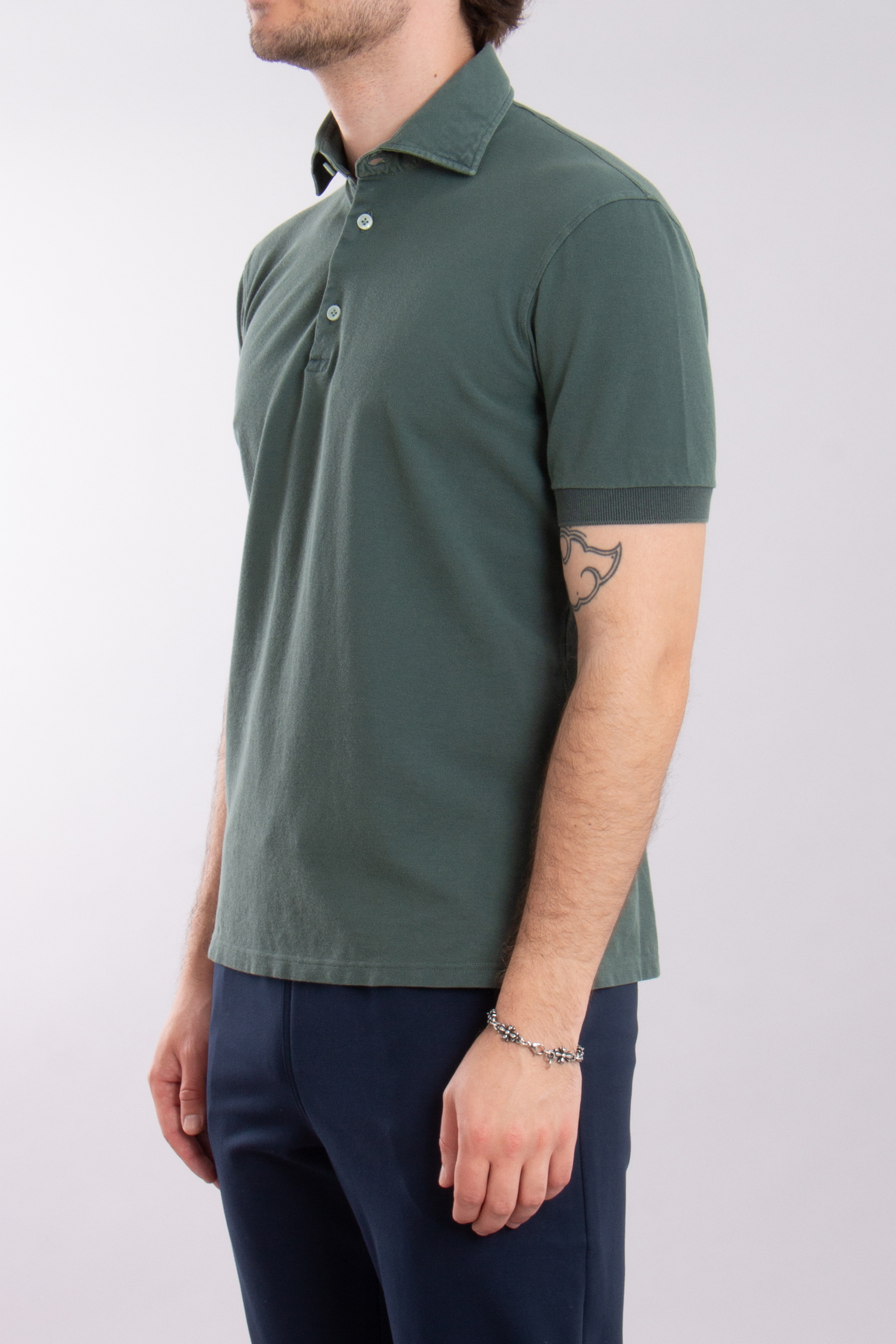 SONRISA Cotton Piqué Polo Shirt