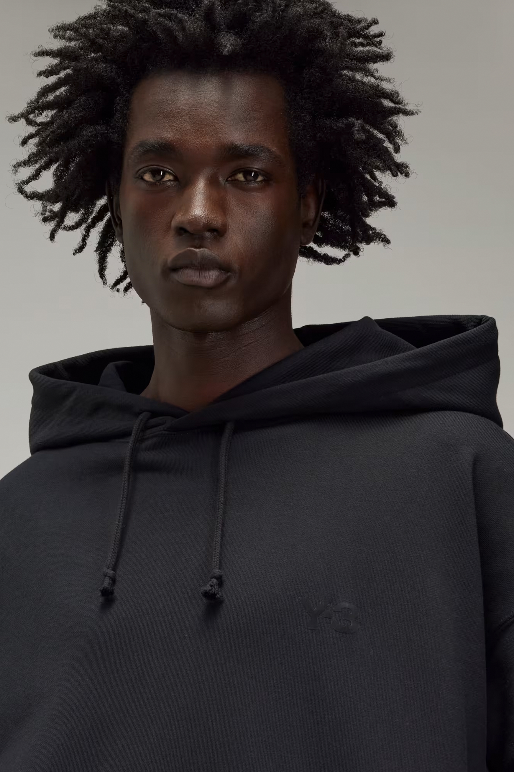 Y-3 Cotton Blend French Terry Hoodie