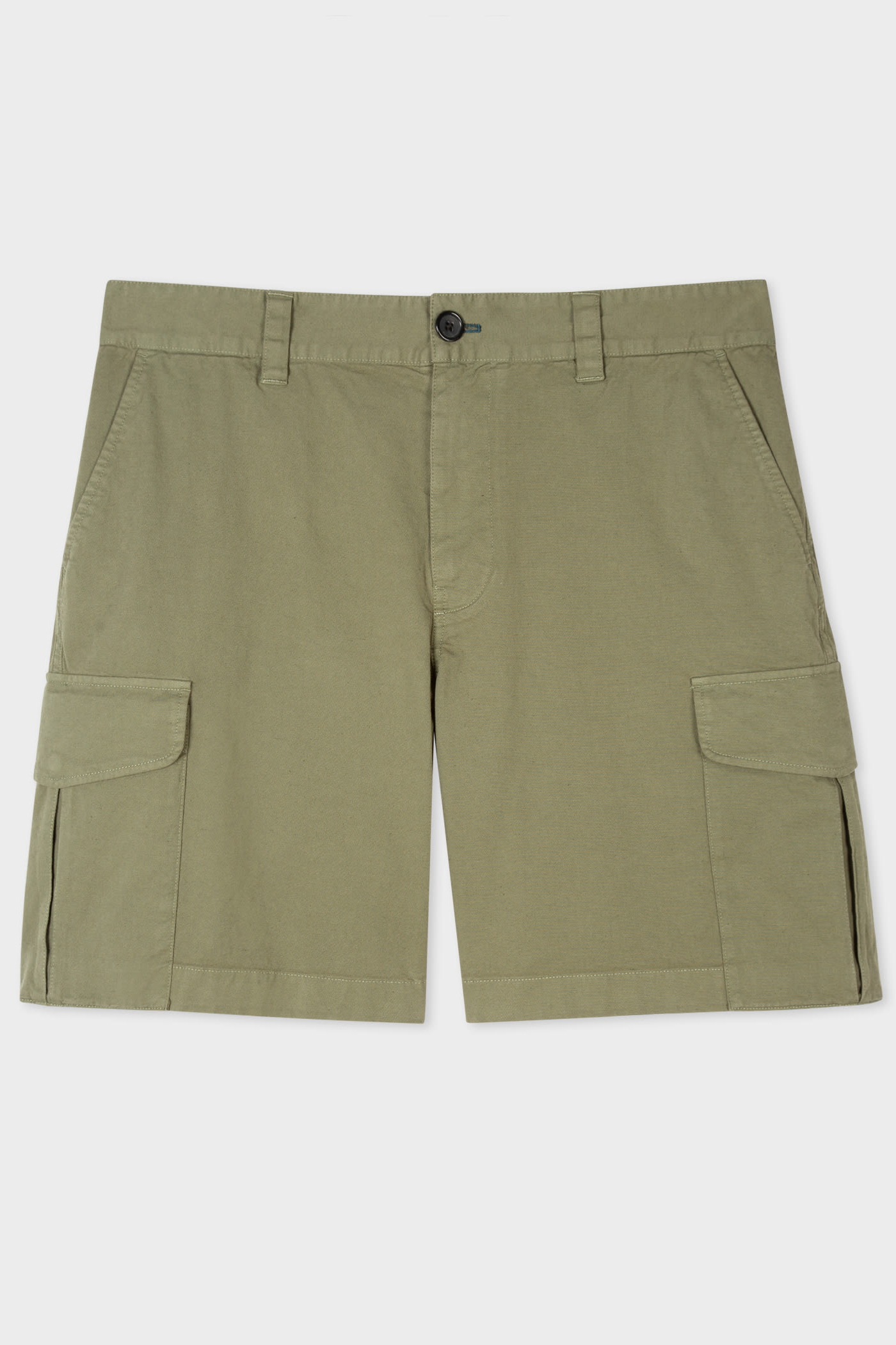 PAUL SMITH Cotton-Linen Stretch Cargo Shorts