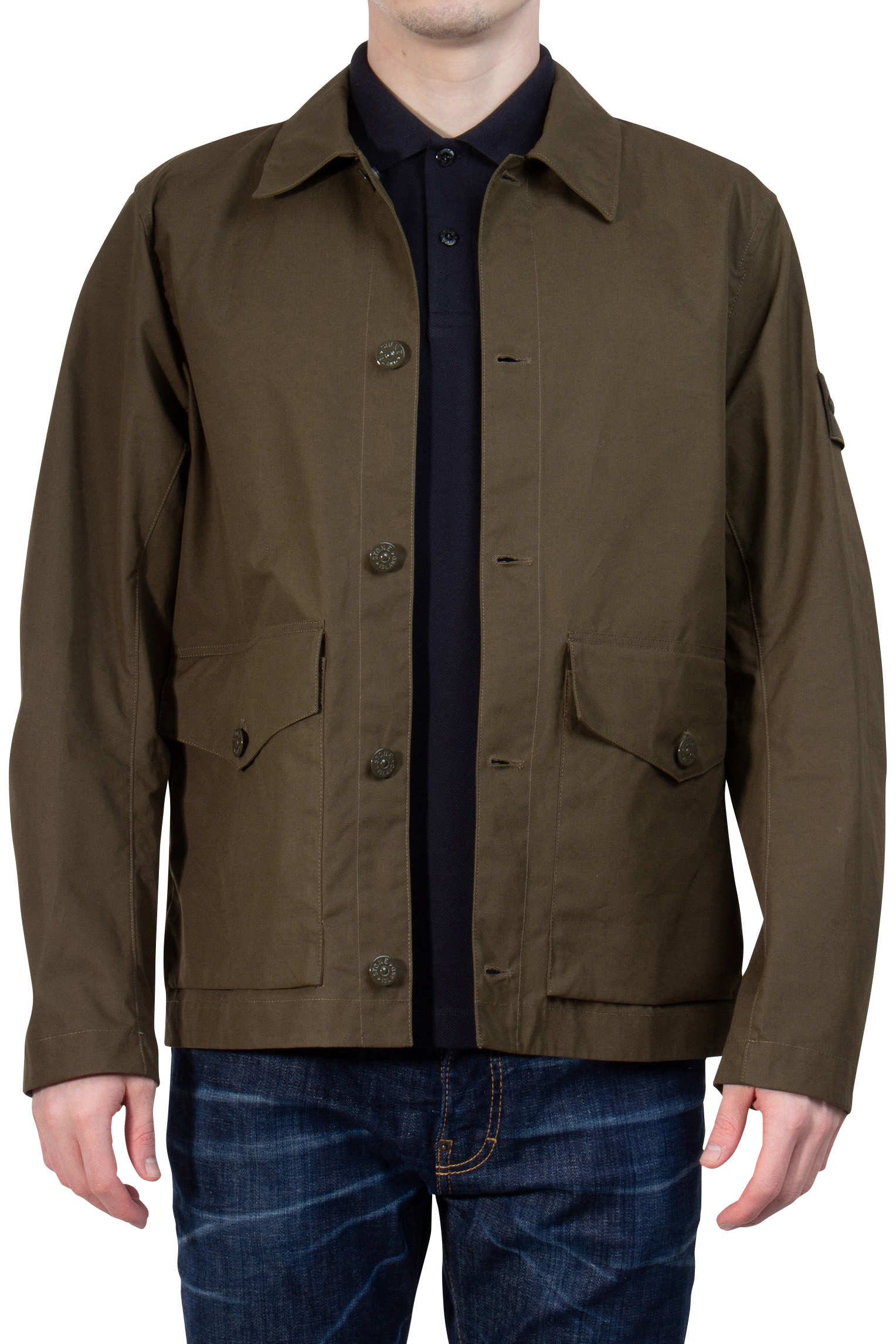 STONE ISLAND Ghost Piece O-Ventile Jacket