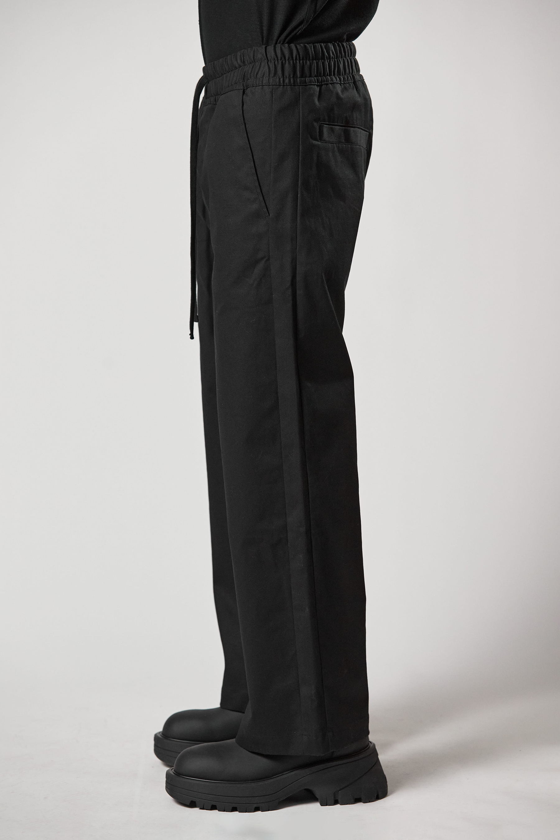 THOM KROM Woven Cotton Stretch Pants