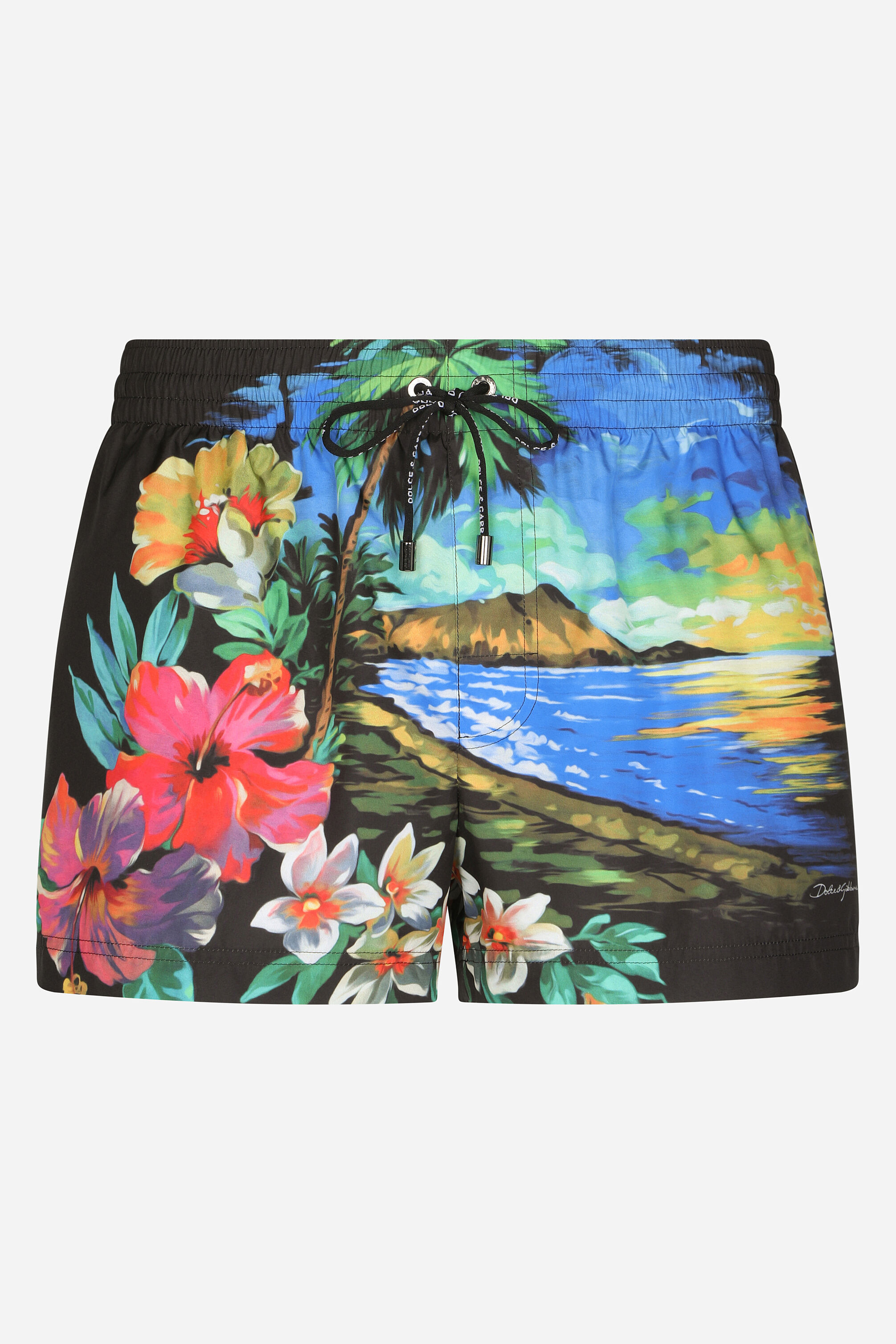 DOLCE & GABBANA Printed Swim Shorts