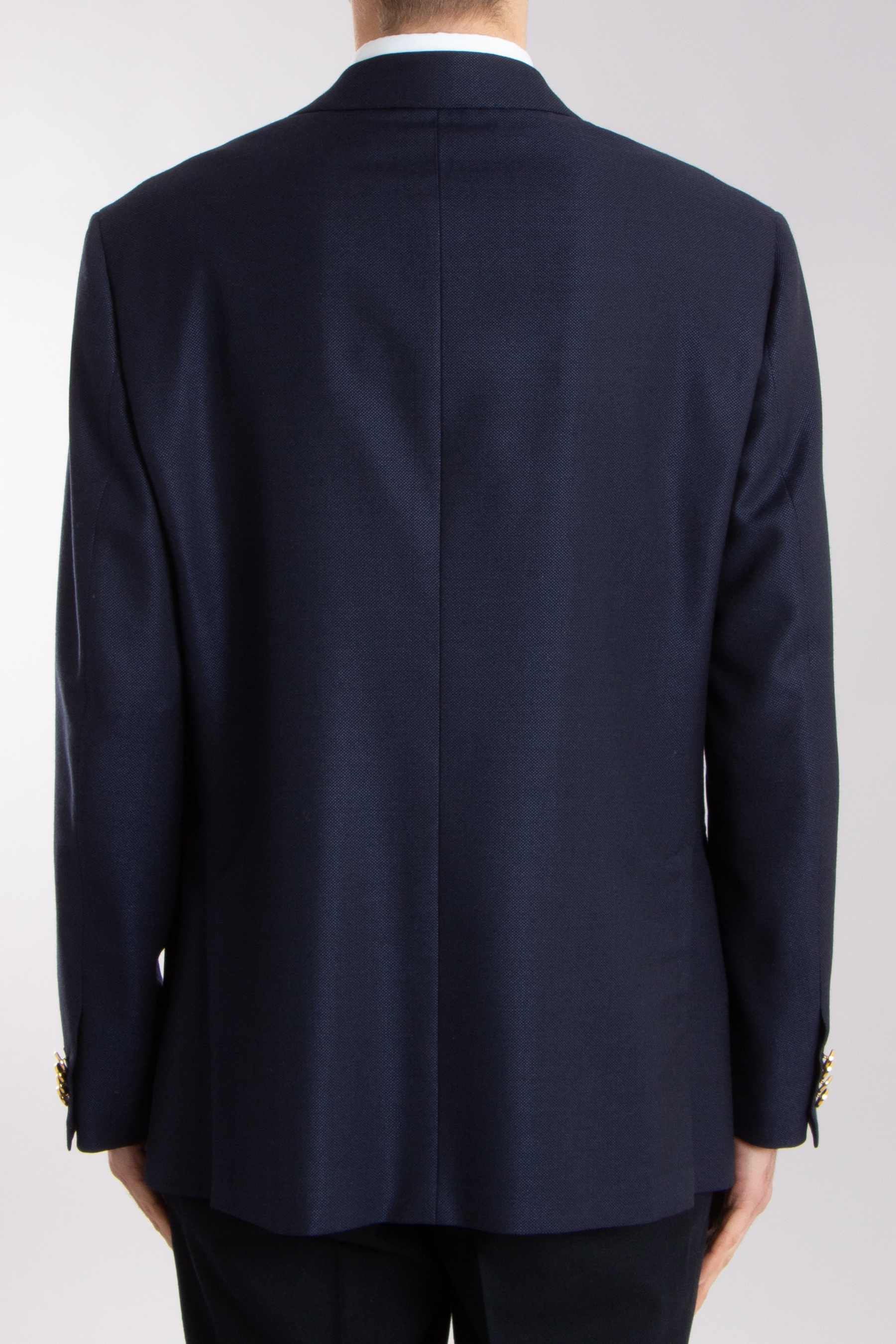 BRIONI Wool-Silk-Cashmere Blend Blazer New Plume