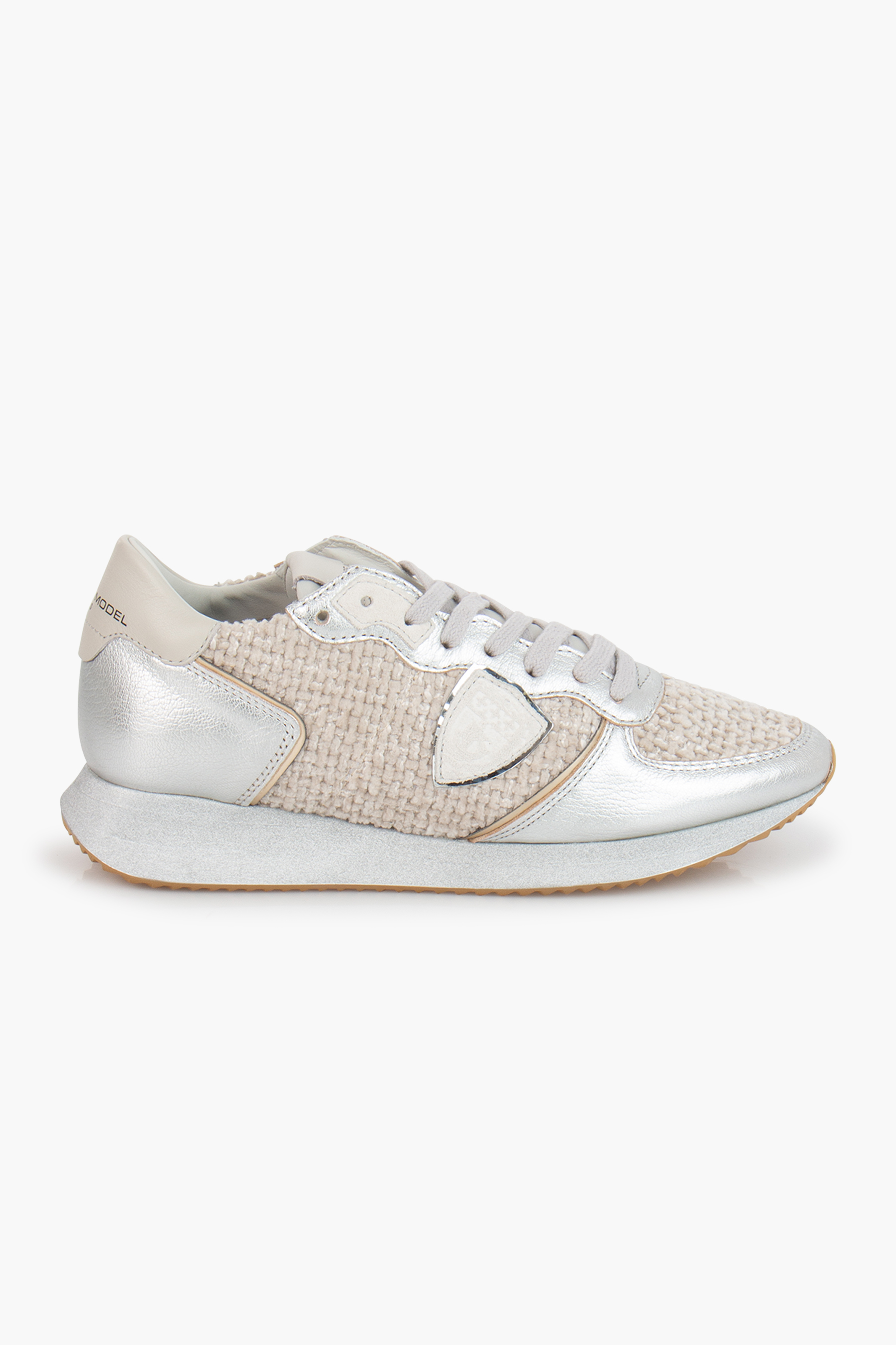 PHILIPPE MODEL Chenille Mix Sneakers TRPX Low