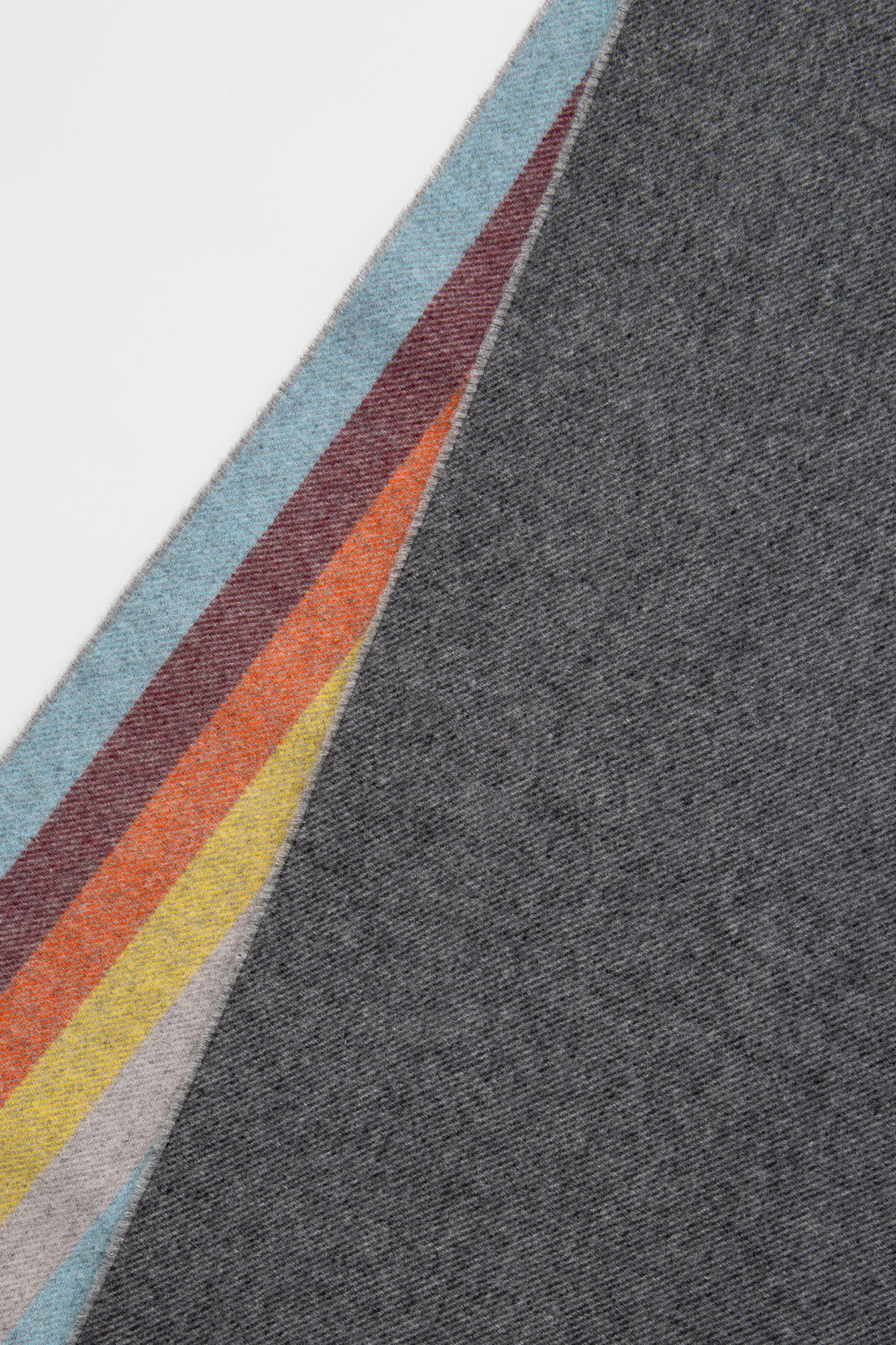 PAUL SMITH  'Artist Stripe' Wool-Cashmere Blanket