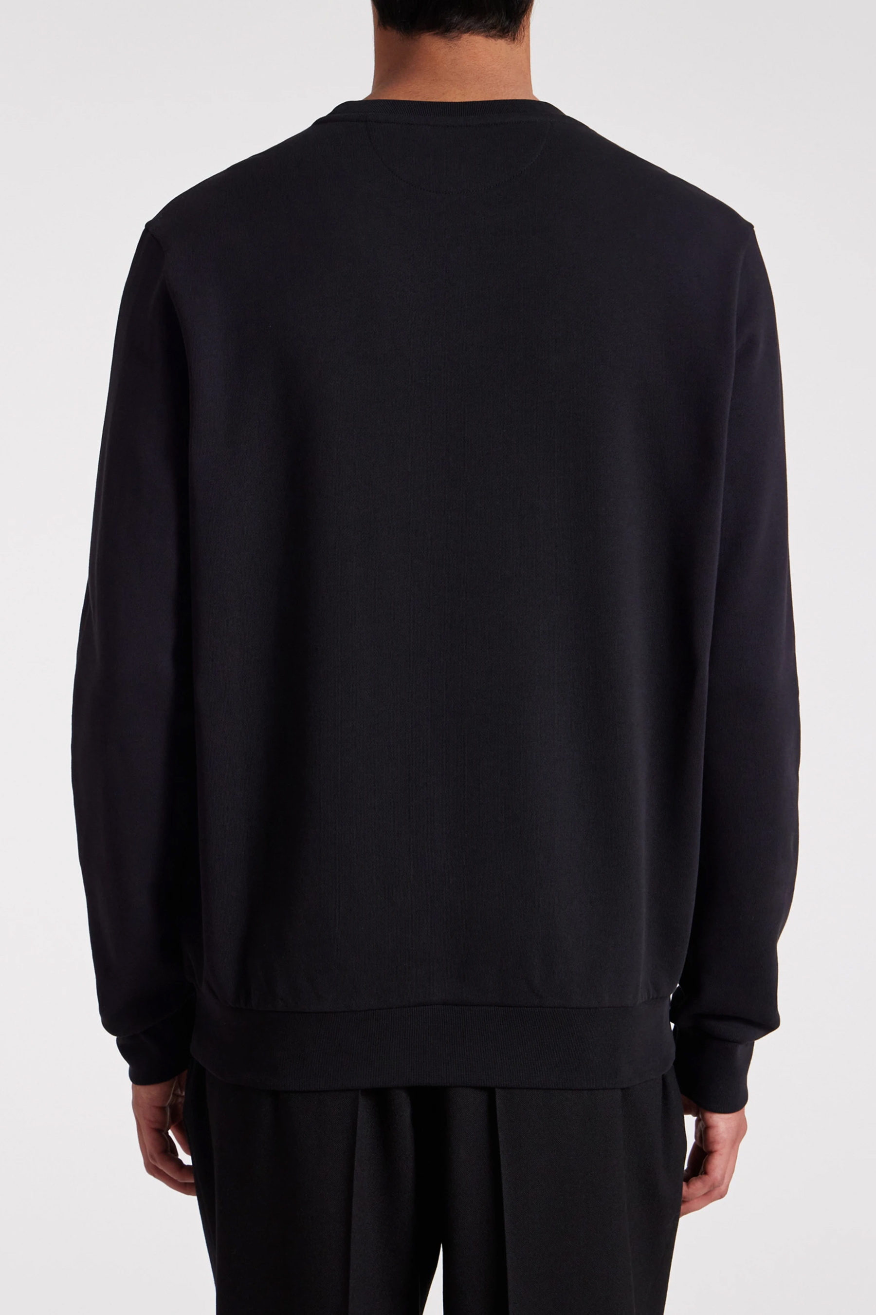 PAUL SMITH Laurel Embroidered Organic Cotton Sweatshirt