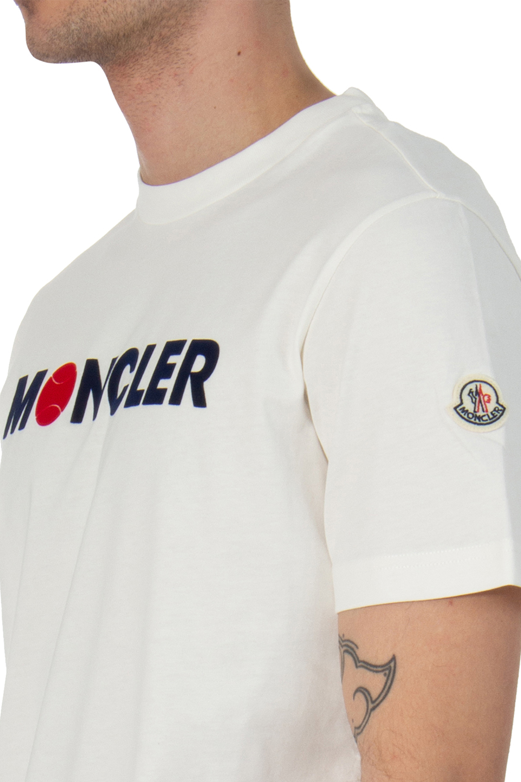 MONCLER Organic Cotton Jersey T-Shirt