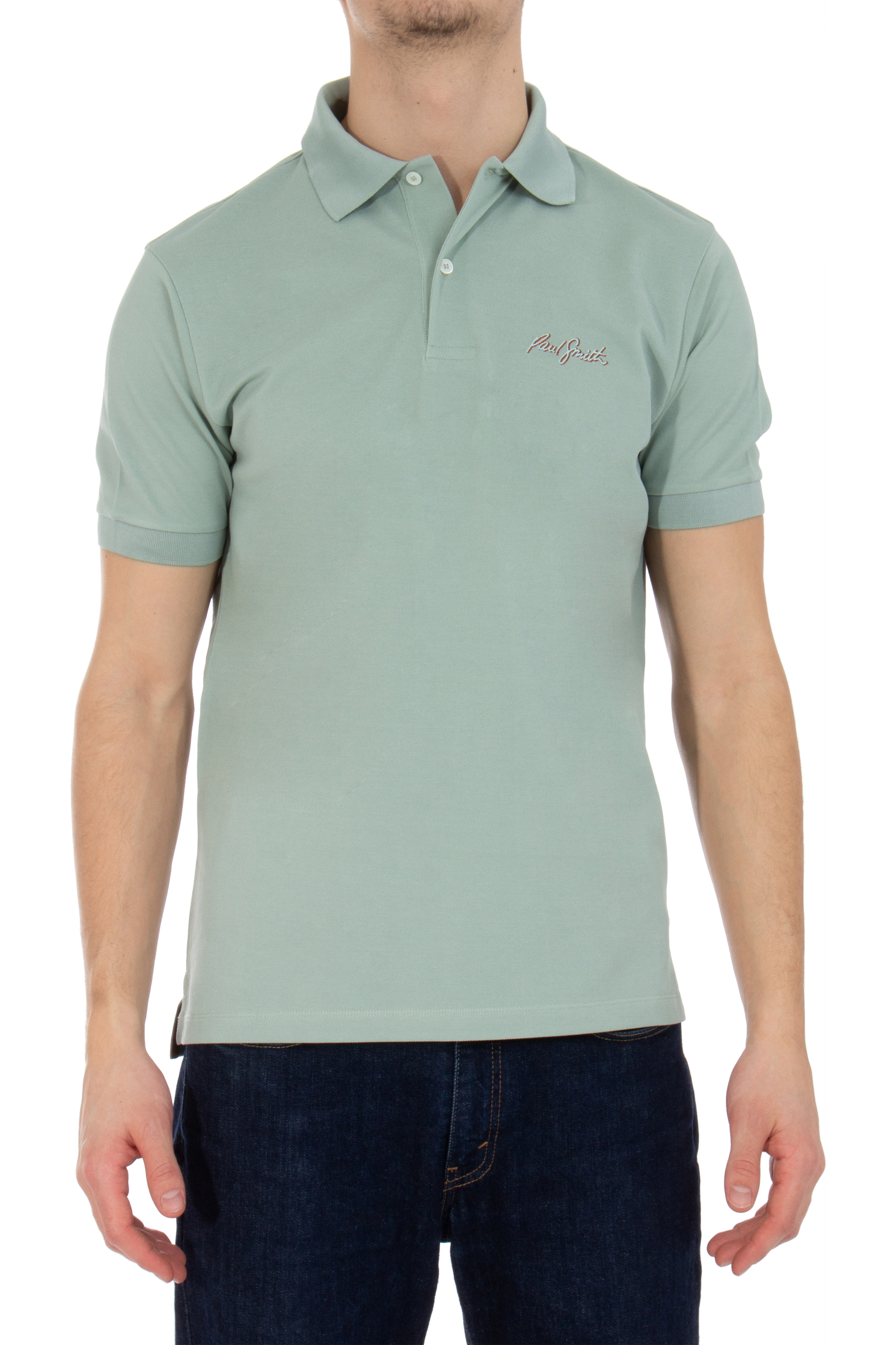 PAUL SMITH Embroidered Cotton Piqué Polo Shirt