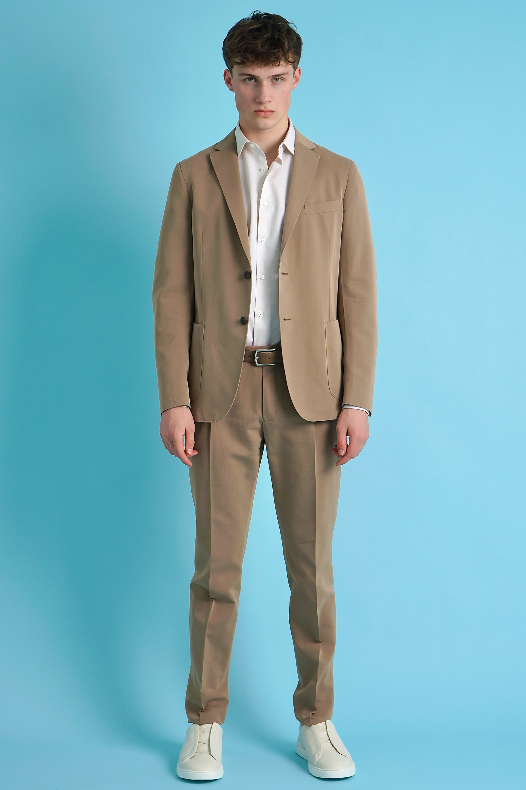 ZEGNA Cotton-Silk Blend Suit