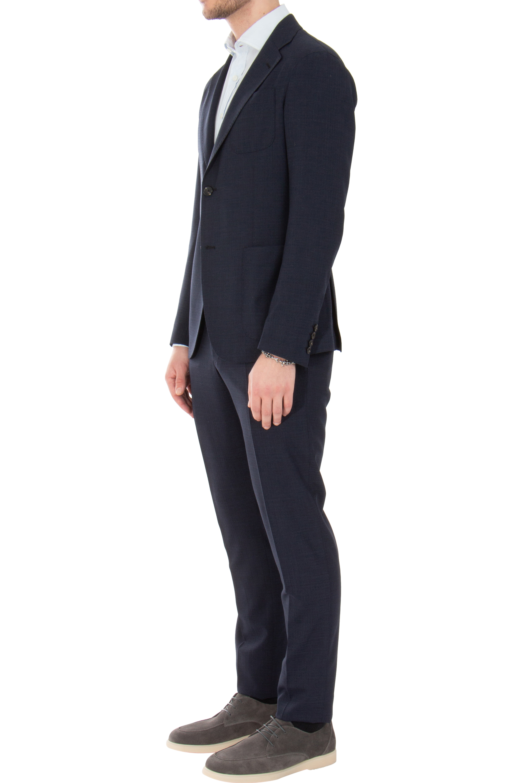 EMPORIO ARMANI Tropical Wool Stretch Suit City Line