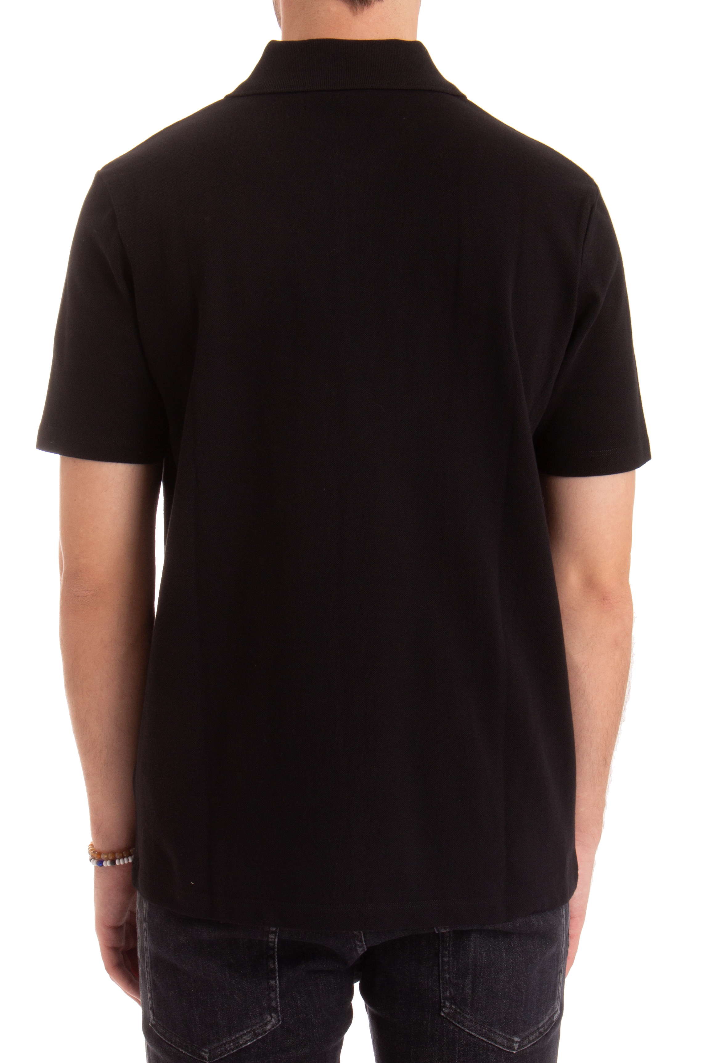 BALMAIN Organic Cotton Polo Shirt