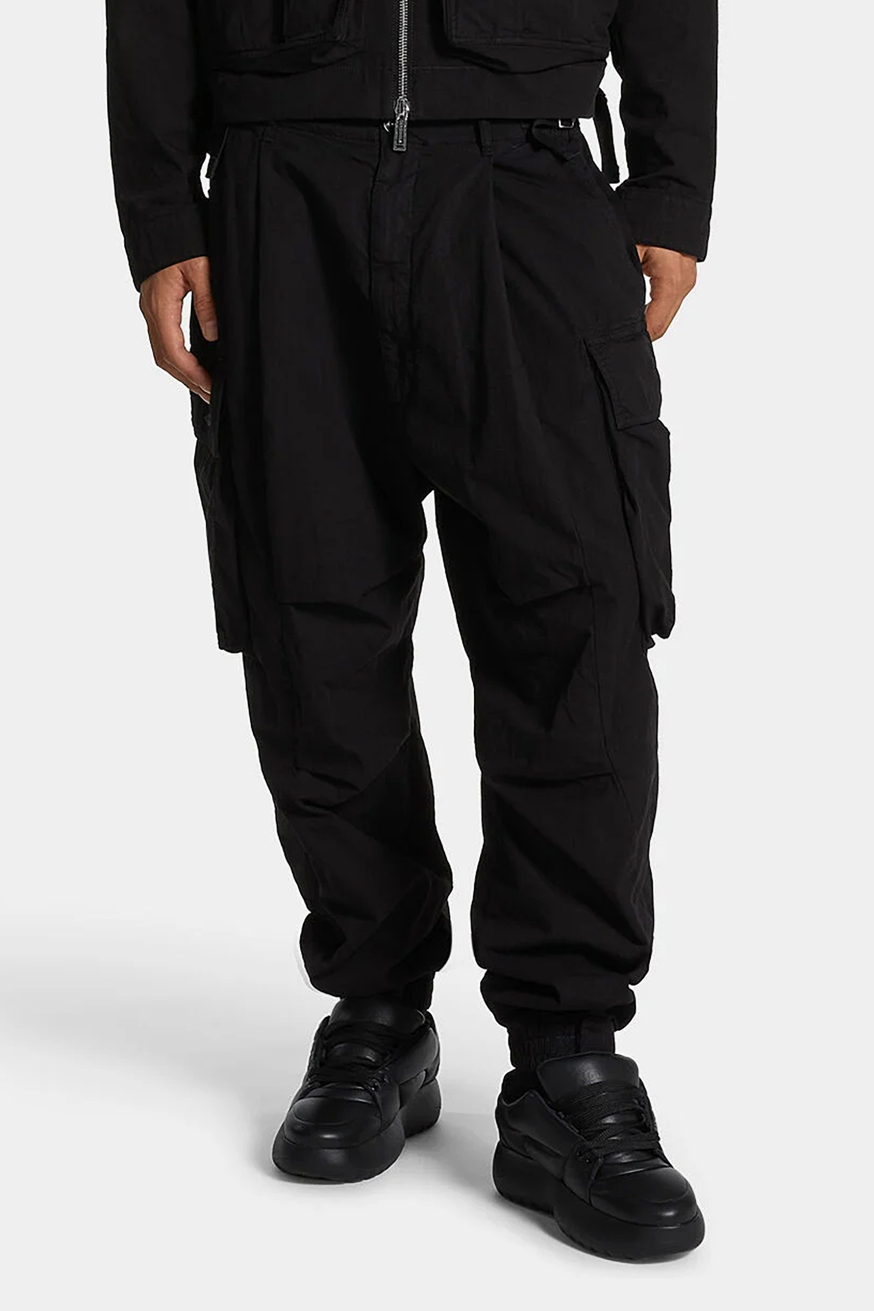 DSQUARED2 Icon New Generation Cotton Ripstop 3D Cargo Pants