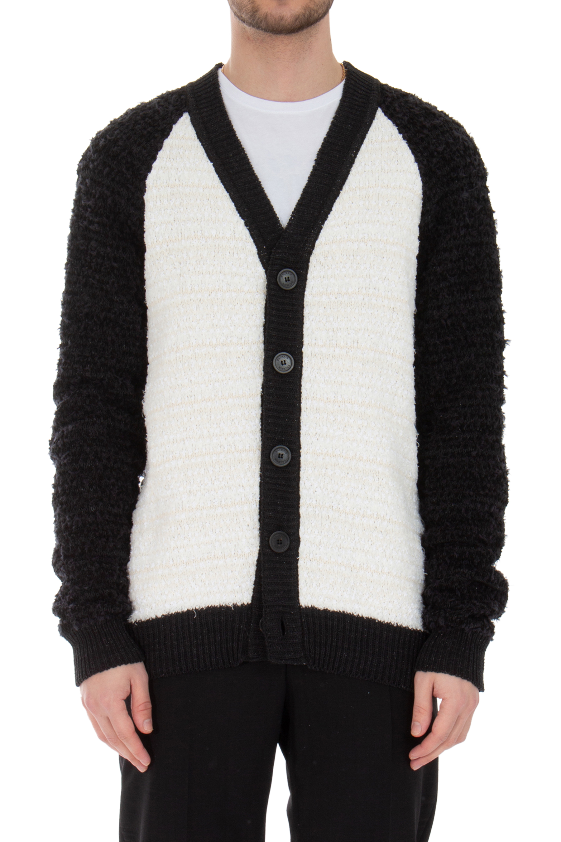 BALMAIN Embroidered Cotton-Nylon Blend Cardigan