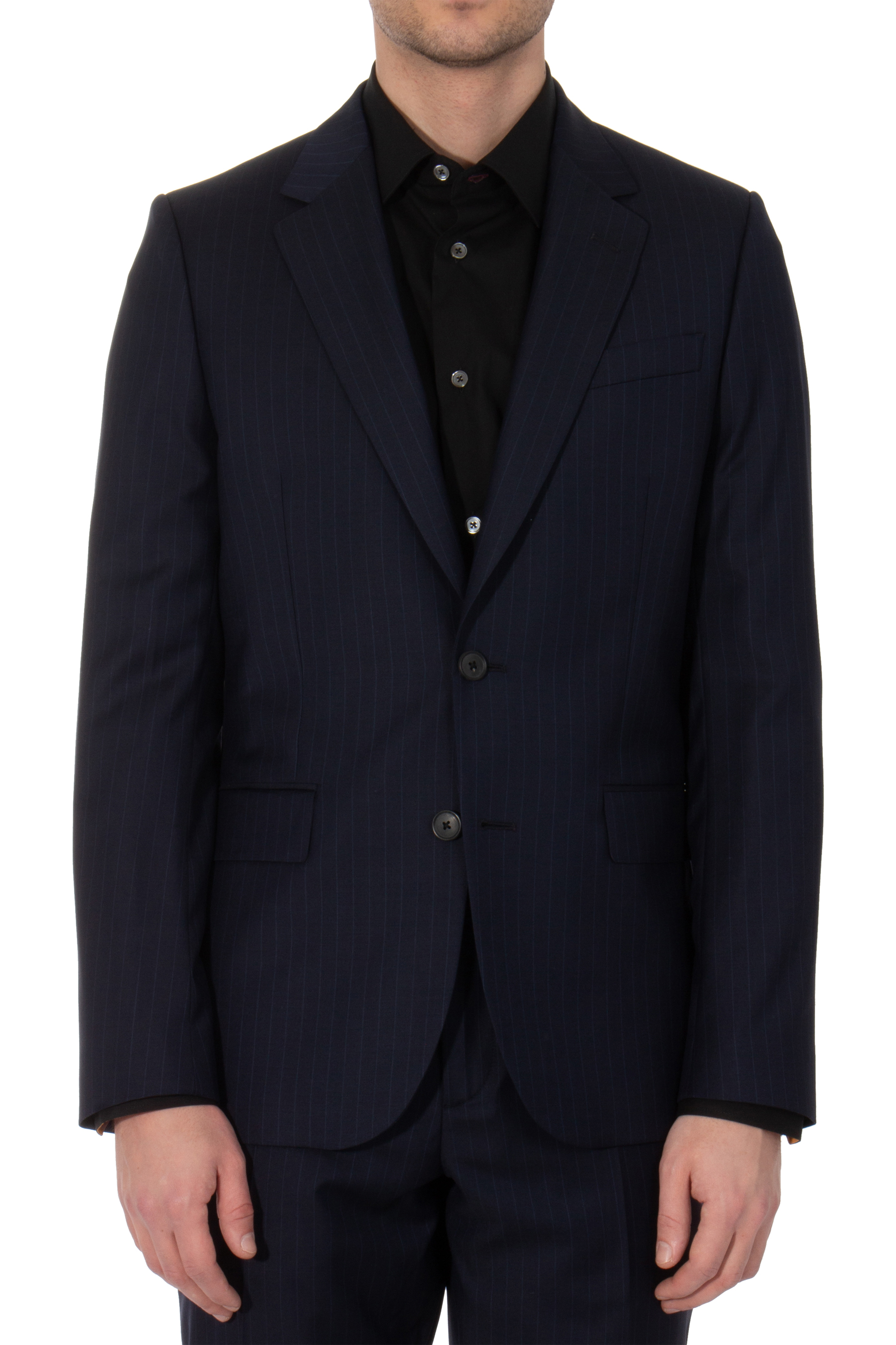 PAUL SMITH Striped Tailored Fit Wool Suit 