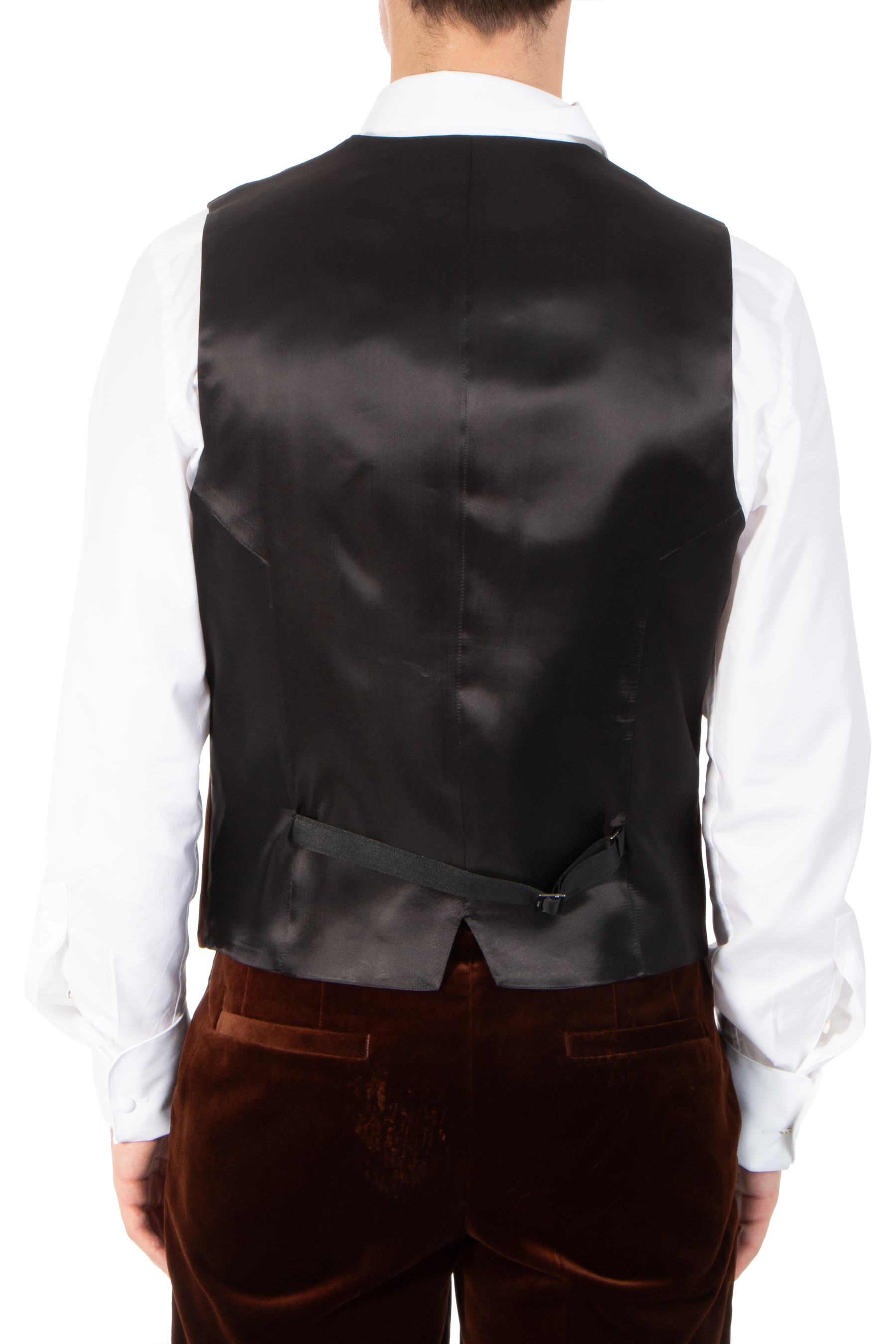 HUGO Cotton Velvet Vest Vin