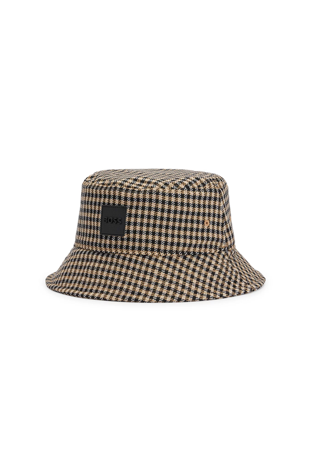 BOSS Patterned Recycled Twill Bucket Hat Saul