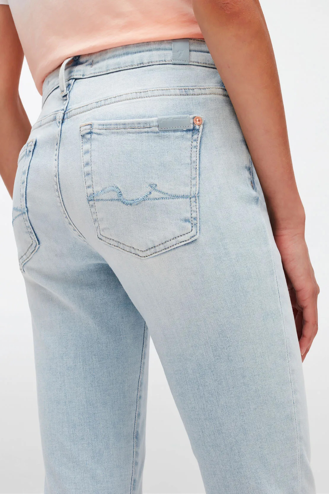 7 FOR ALL MANKIND Slim Illusion Jeans Pyper Crop