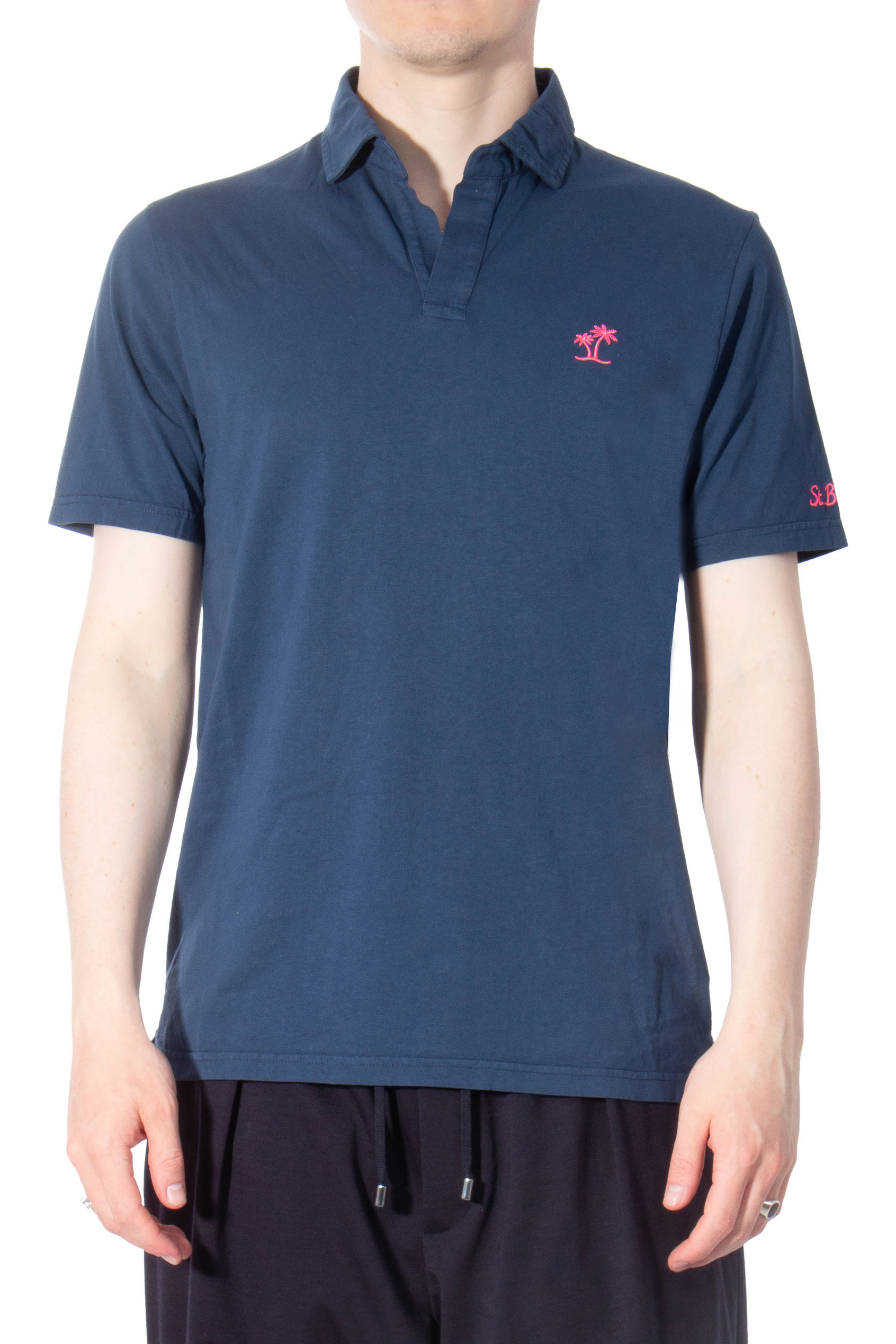 MC 2 SAINT BARTH Cotton Polo Shirt Brighton