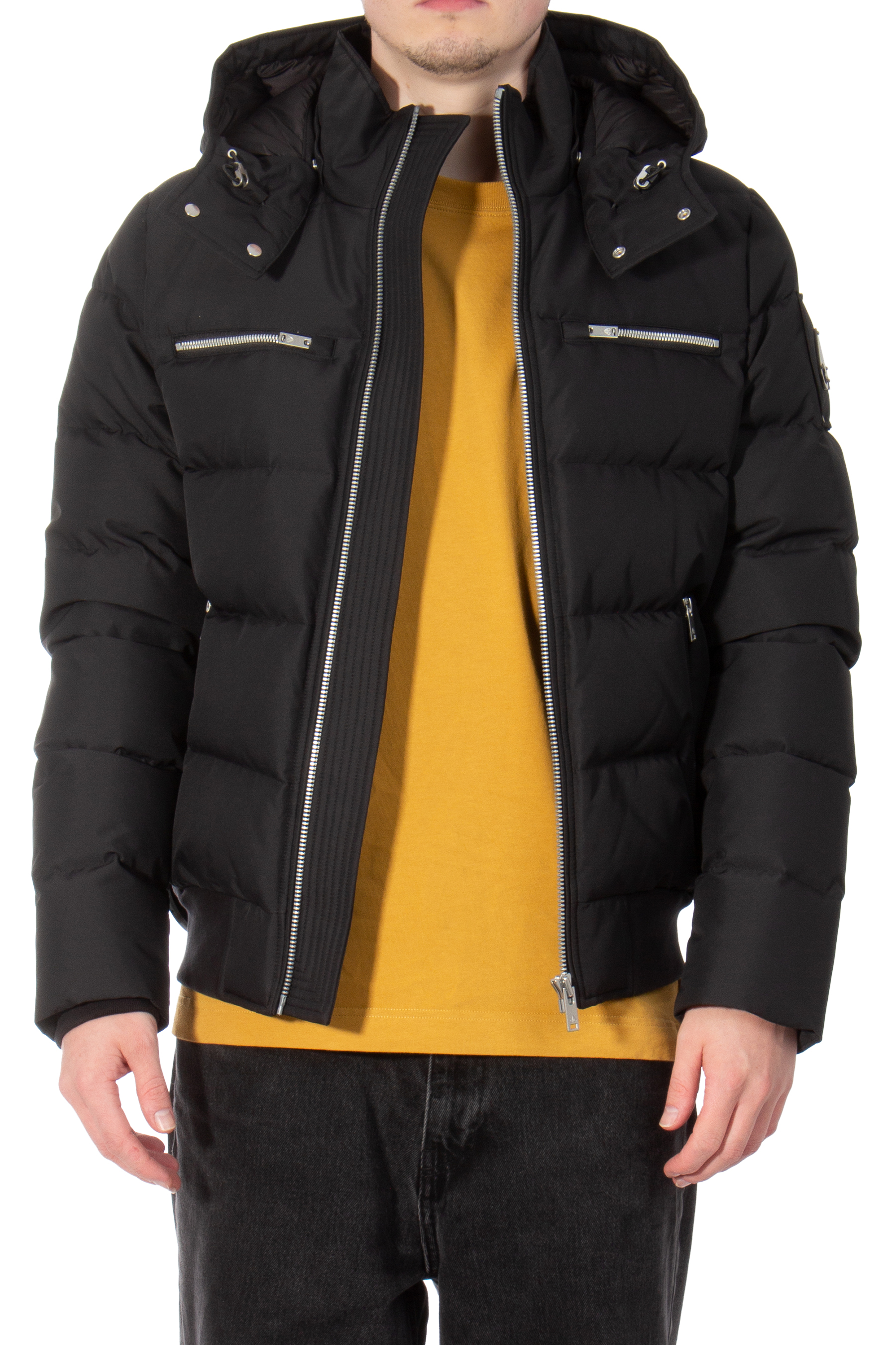 MOOSE KNUCKLES Quilted Down Jacket Cloud