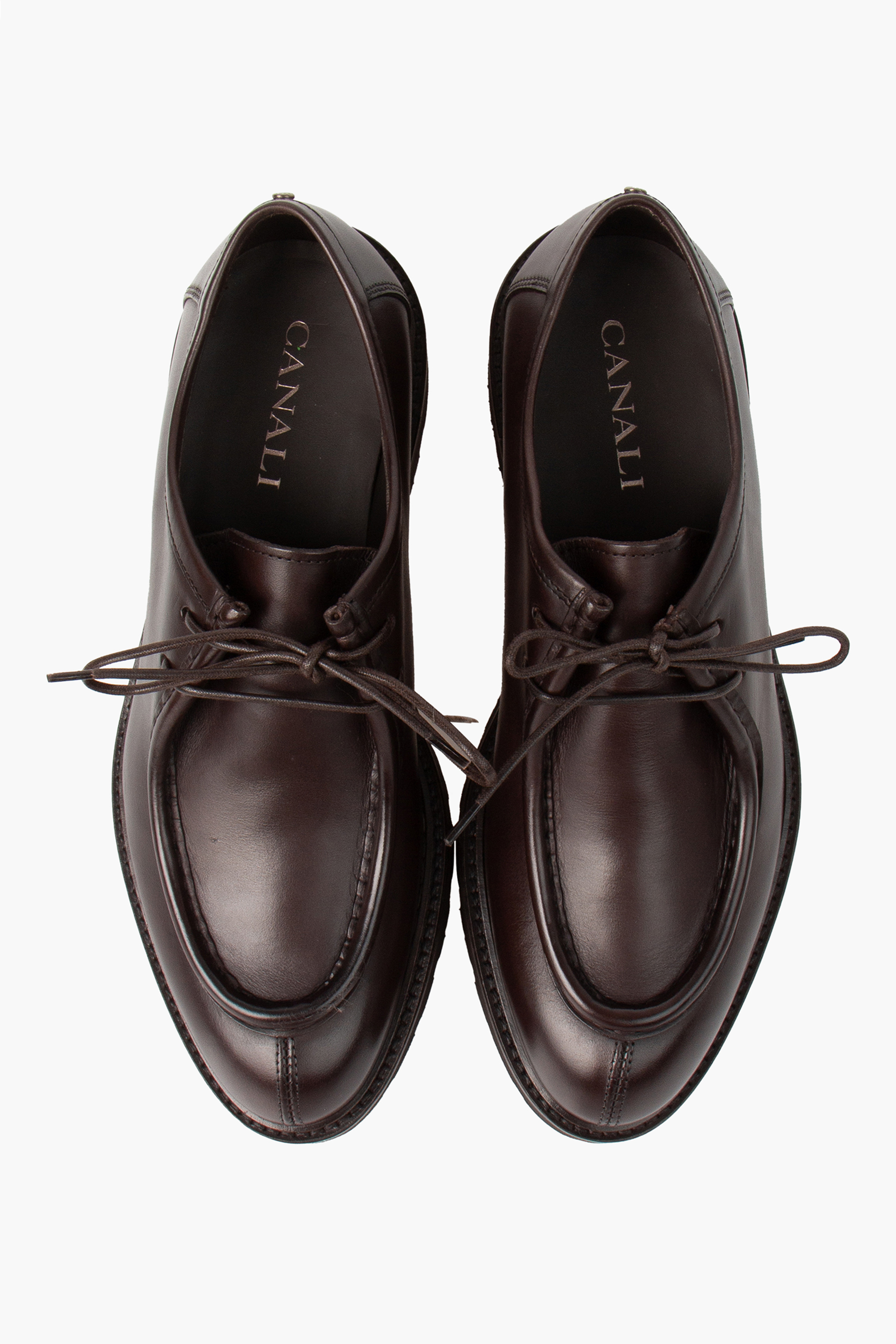 CANALI Buffed Calfskin Wallabees