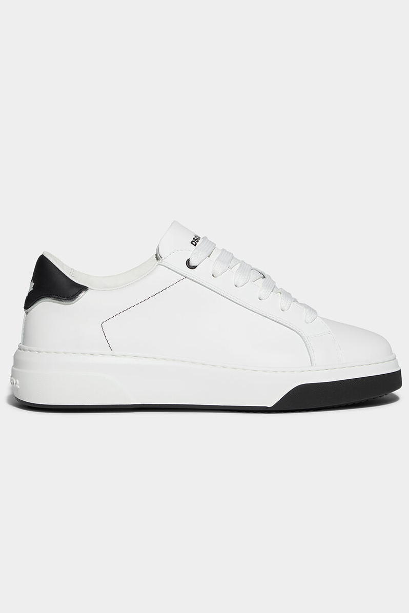 DSQUARED2 Low Top Leather Sneakers Bumper