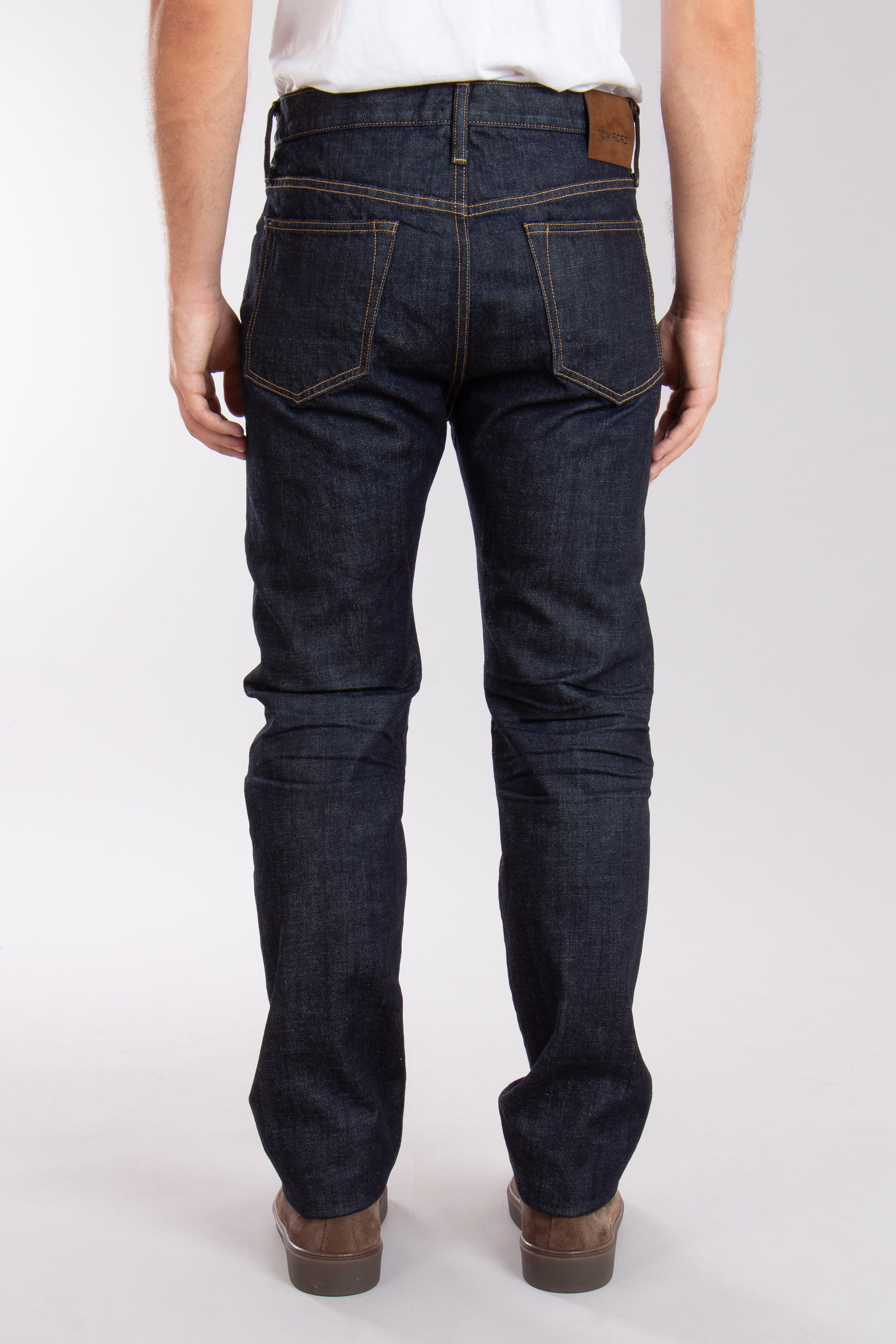 TOM FORD Selvedge Standard Fit Cotton Denim Jeans