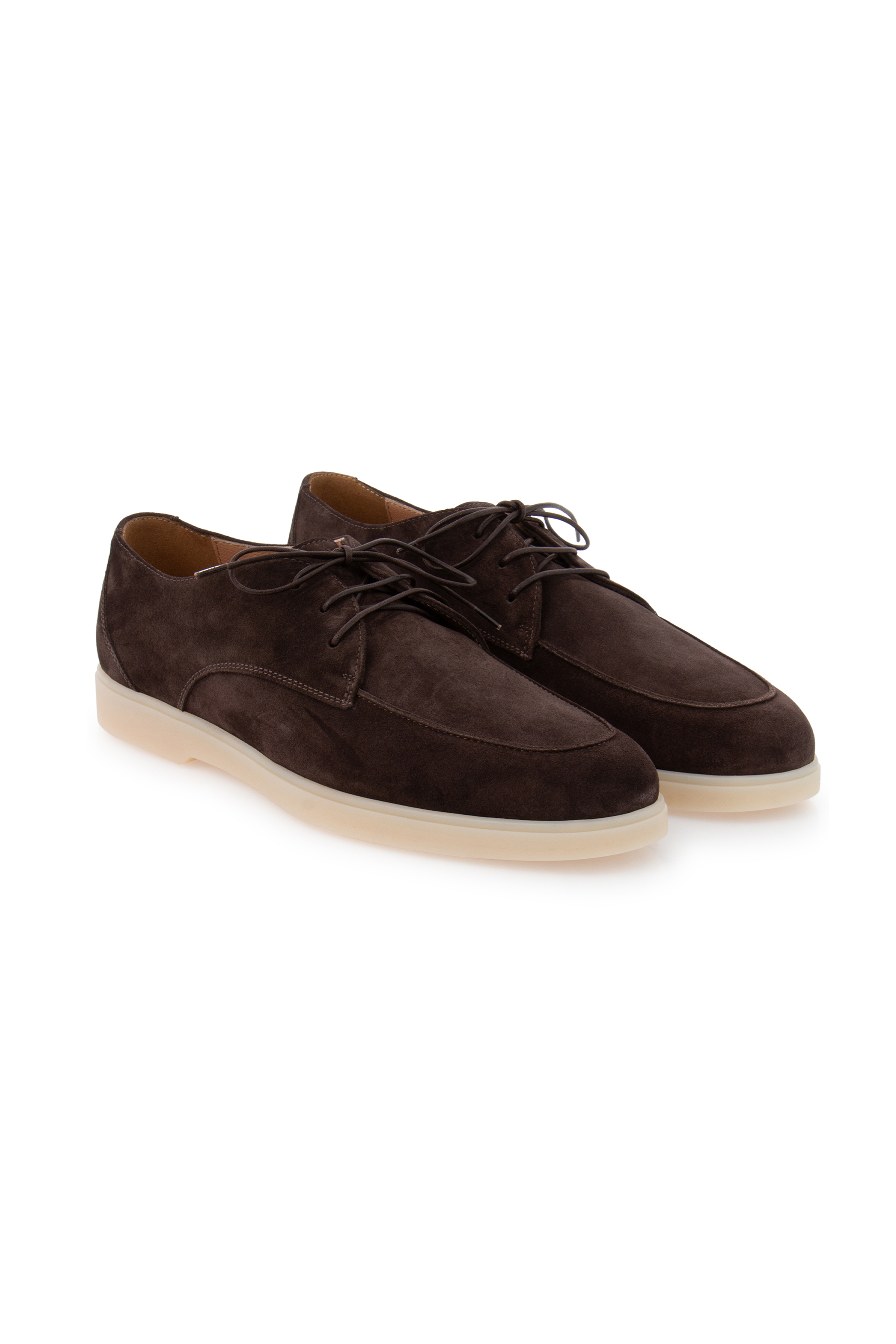 FABIANO RICCI Suede Derby Shoes