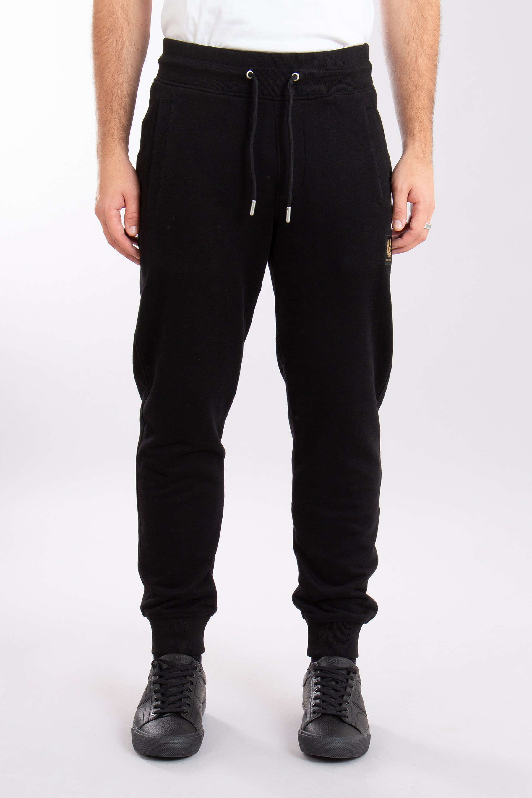 BELSTAFF Loopback Cotton Fleece Sweatpants